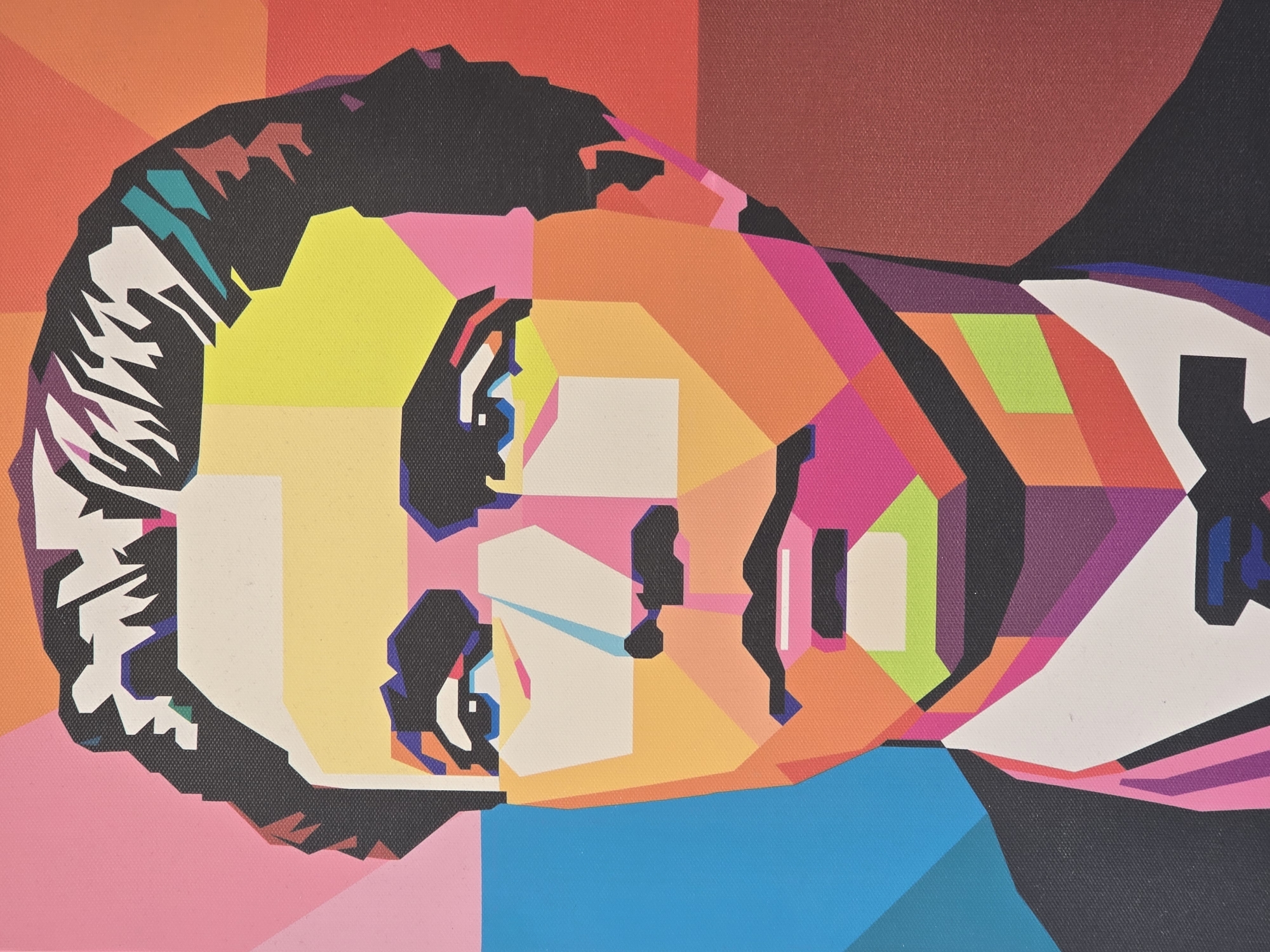 Witness Documents Pop Art Portrait and Cartoon Drawing