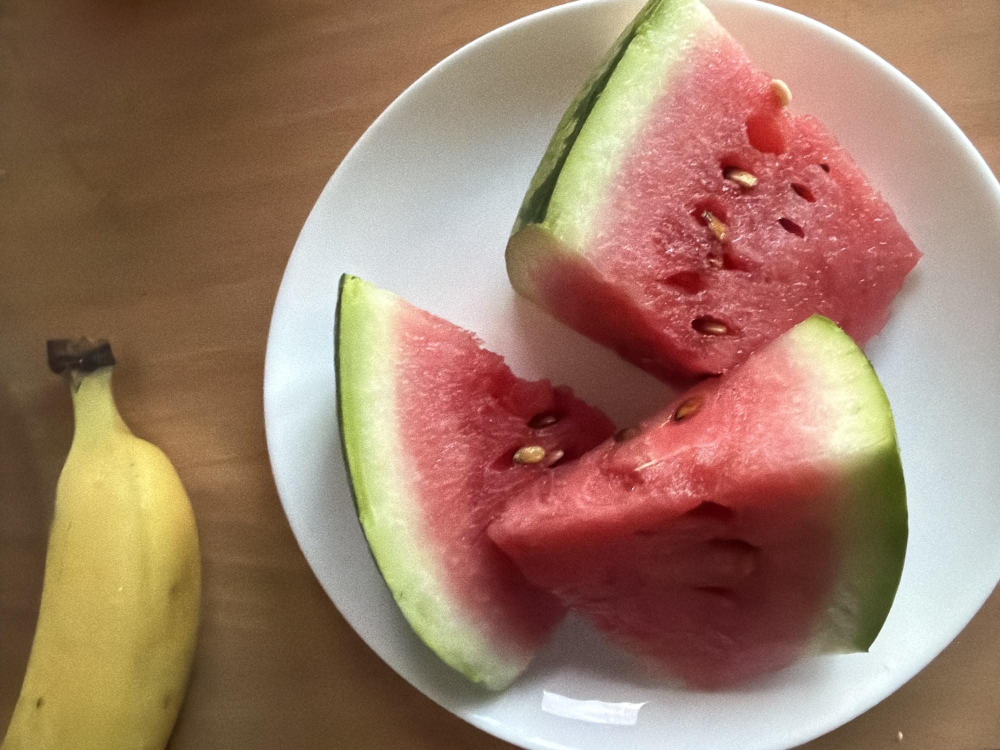 Fruit, clouds, and a lazy morning at home