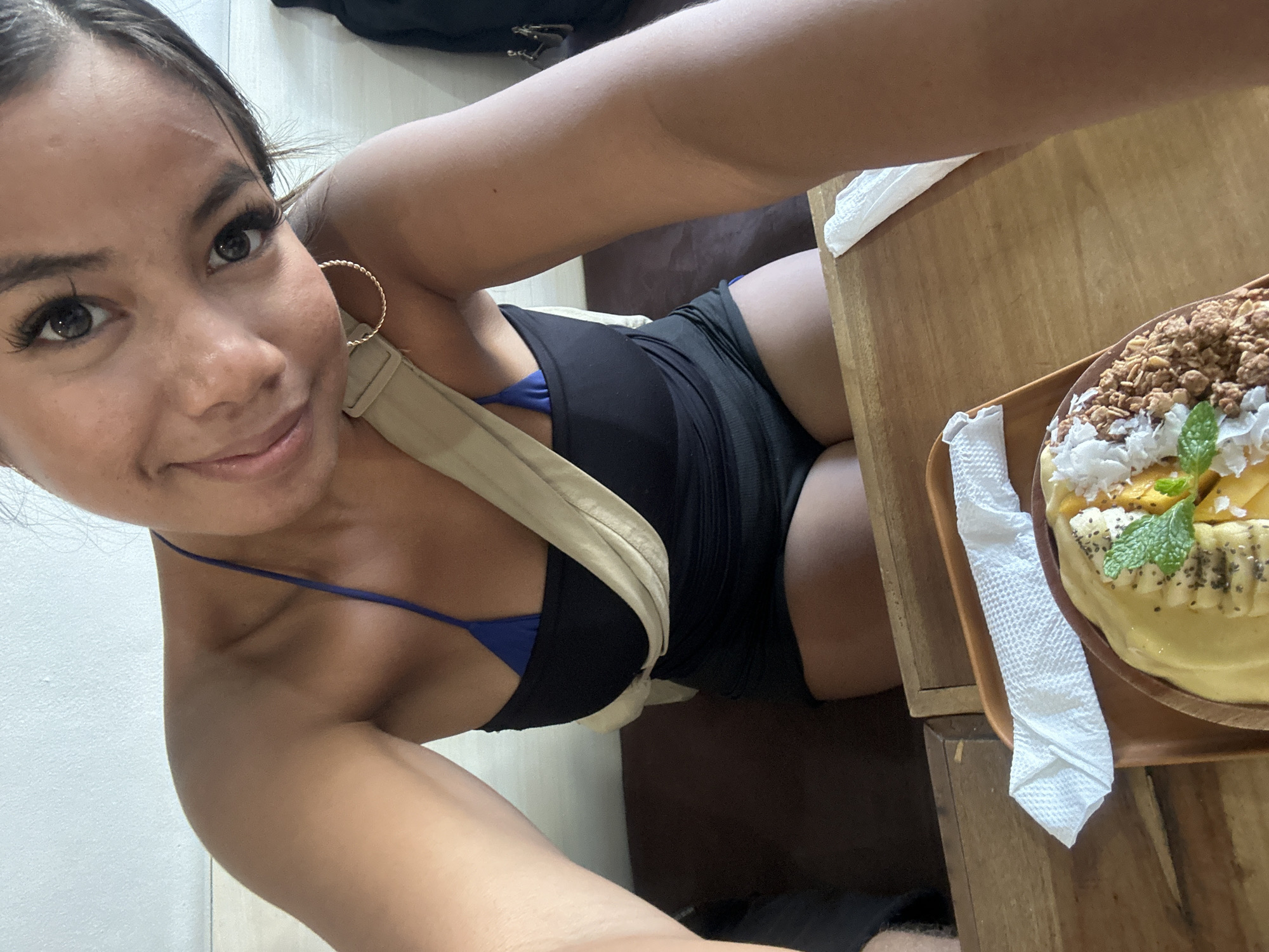 Smoothie bowl café visit in Kuta Selatan, Bali