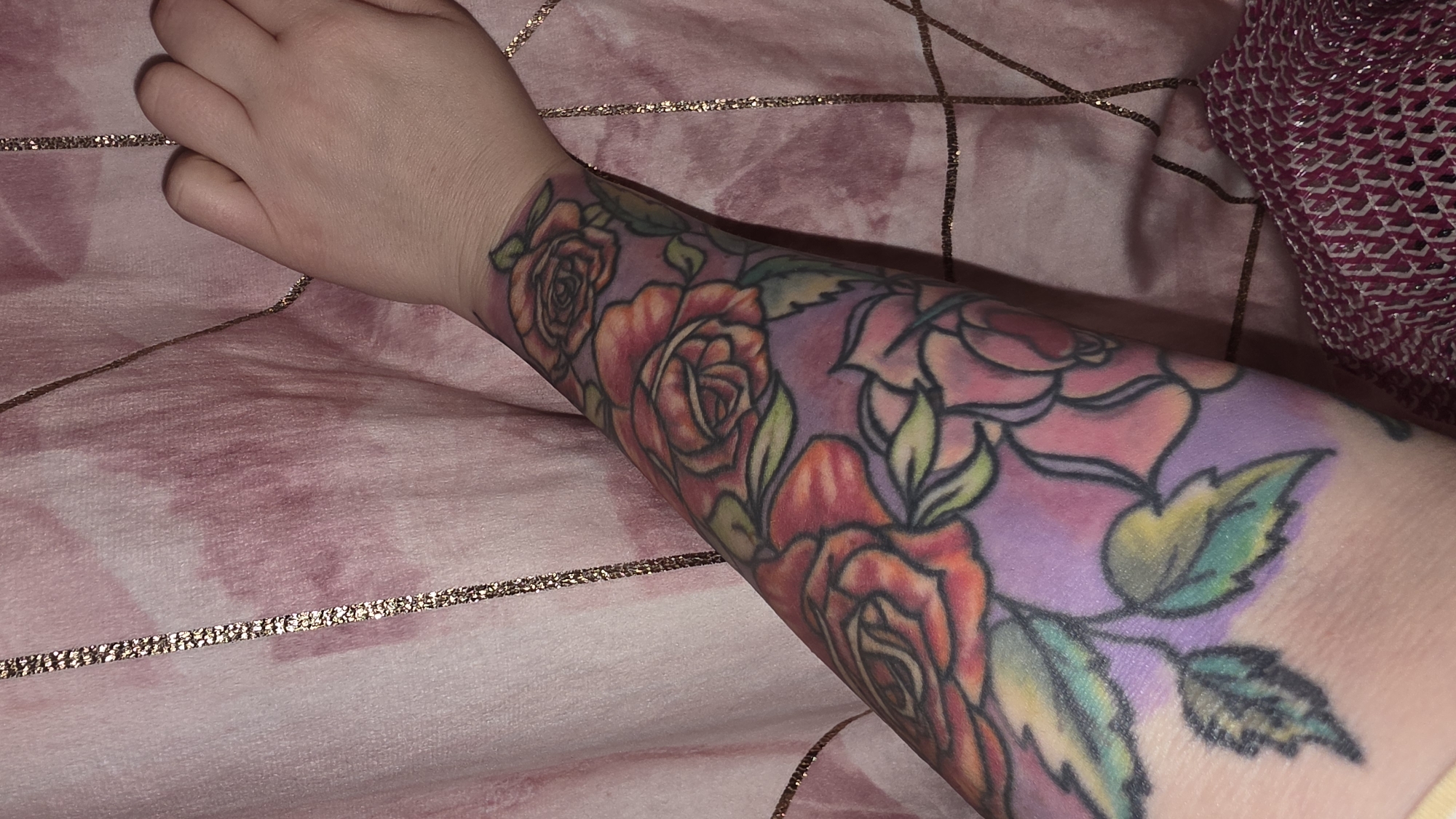 Detailed tattoo documentation captured in London