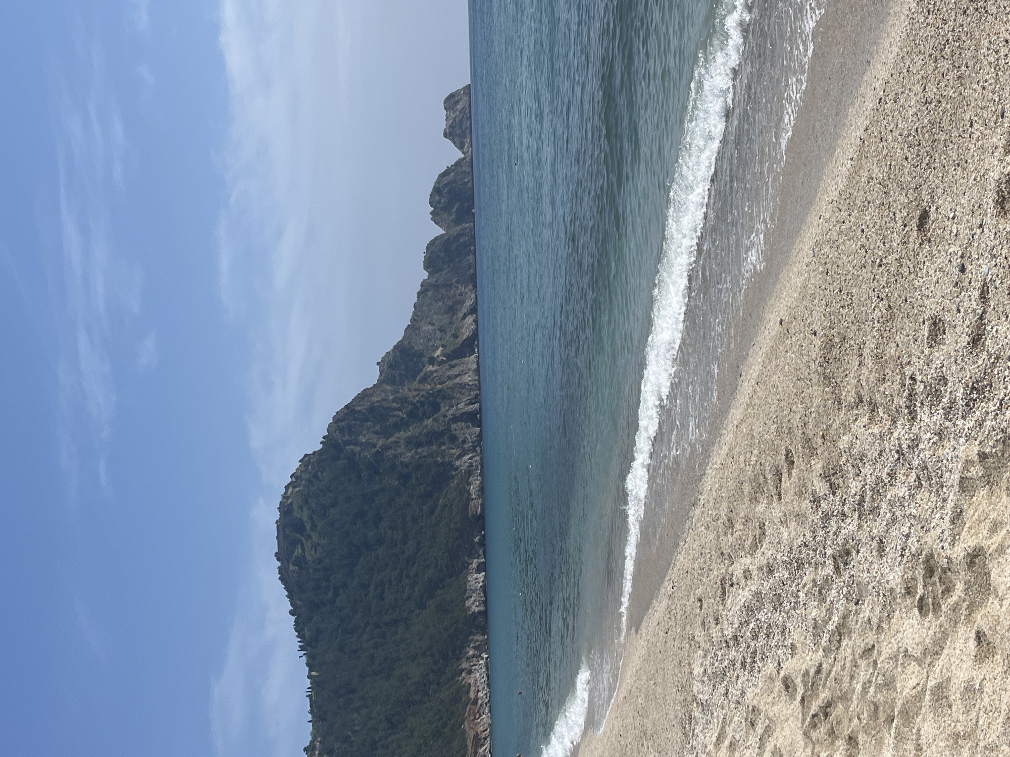 Sunny morning captured at Alanya Turkey beaches and resorts