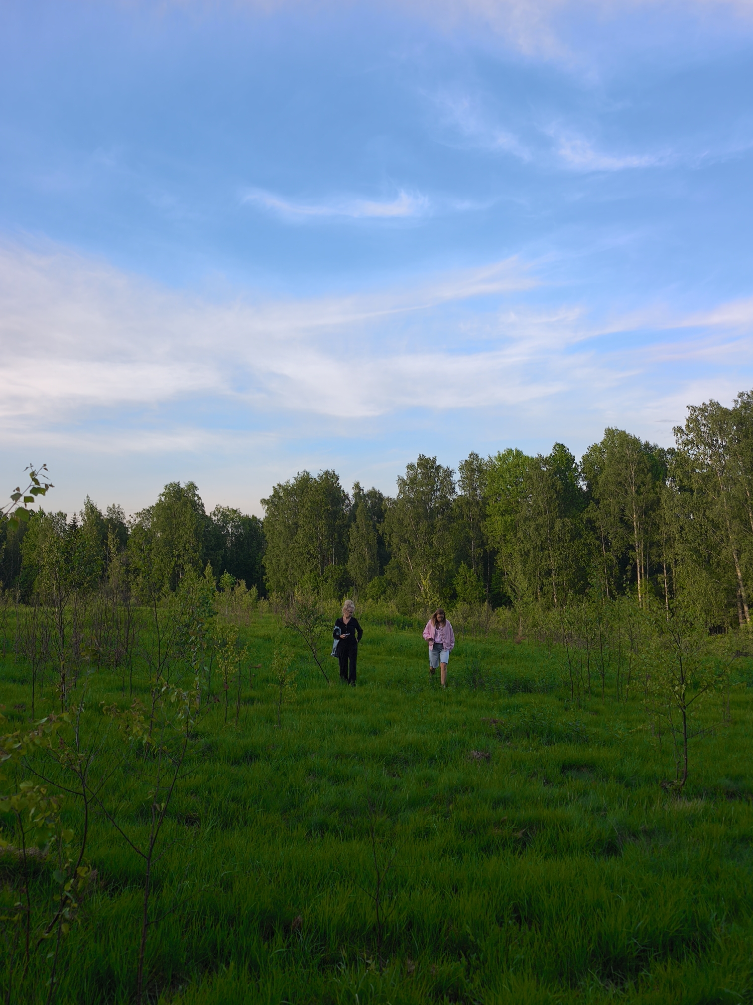 Nature walk documented in rural Mars, Russia countryside