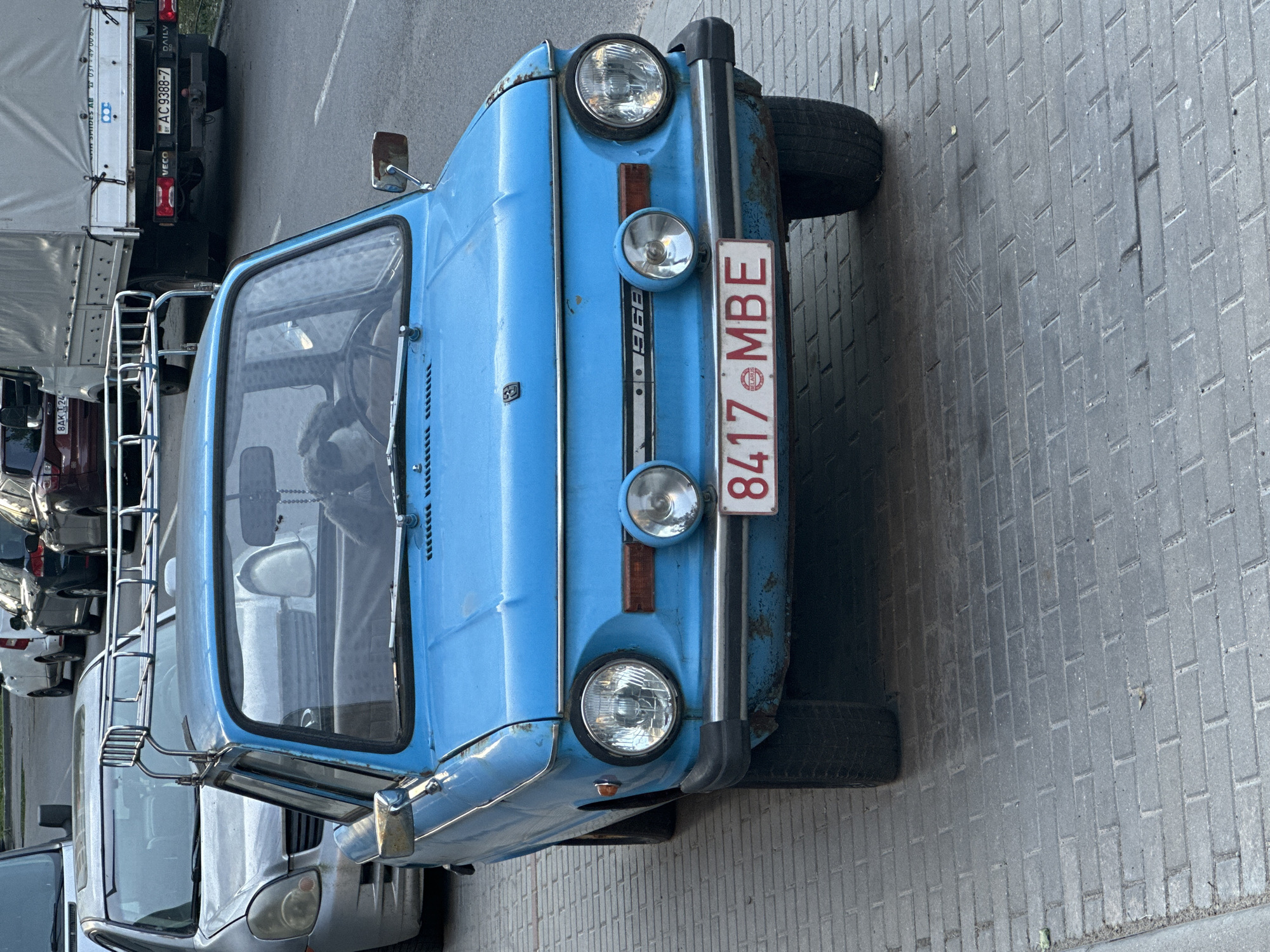 Vintage cars and street life documented in Minsk