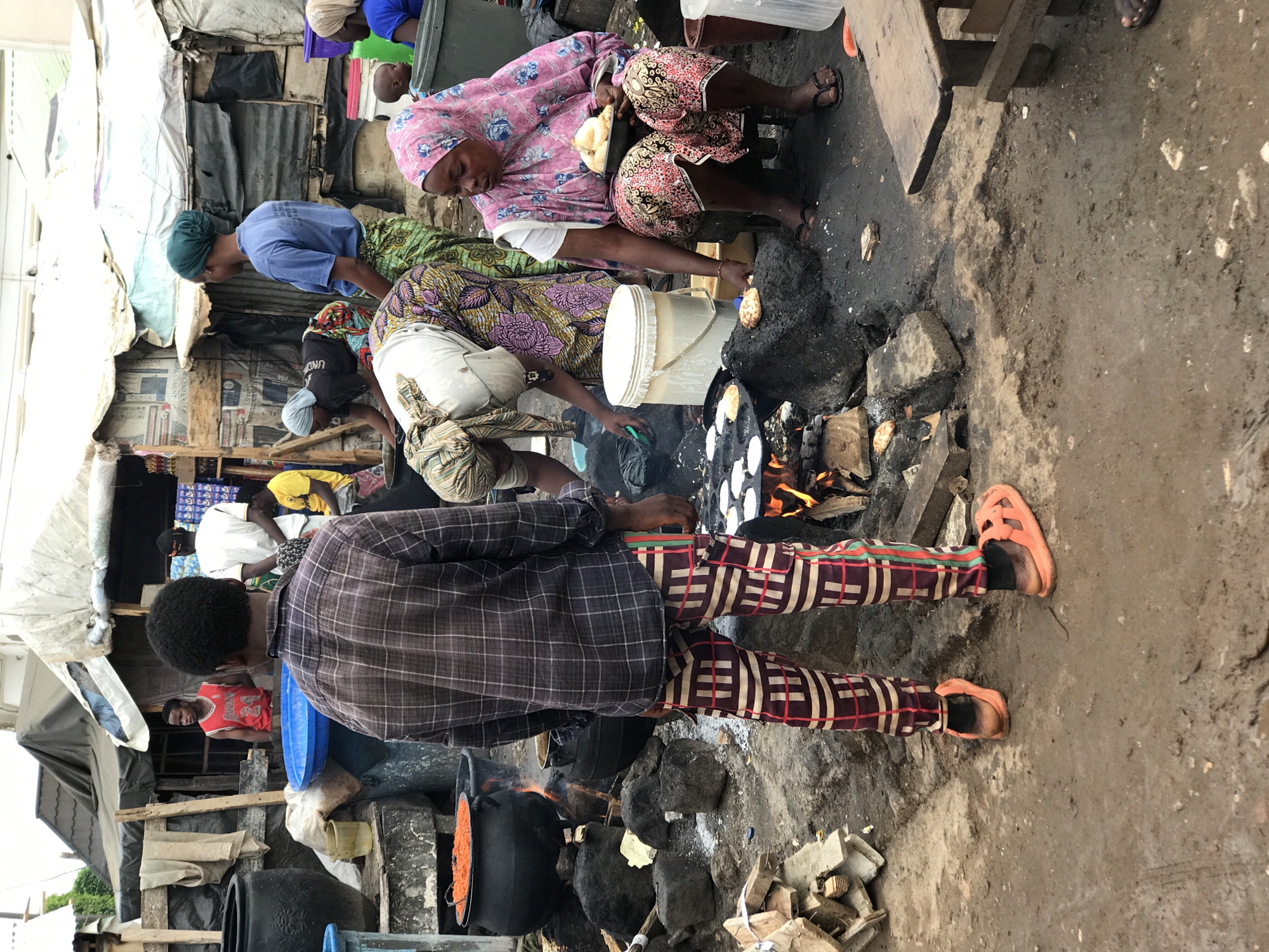 Morning street life documented in Dutsen Alhaji, Nigeria