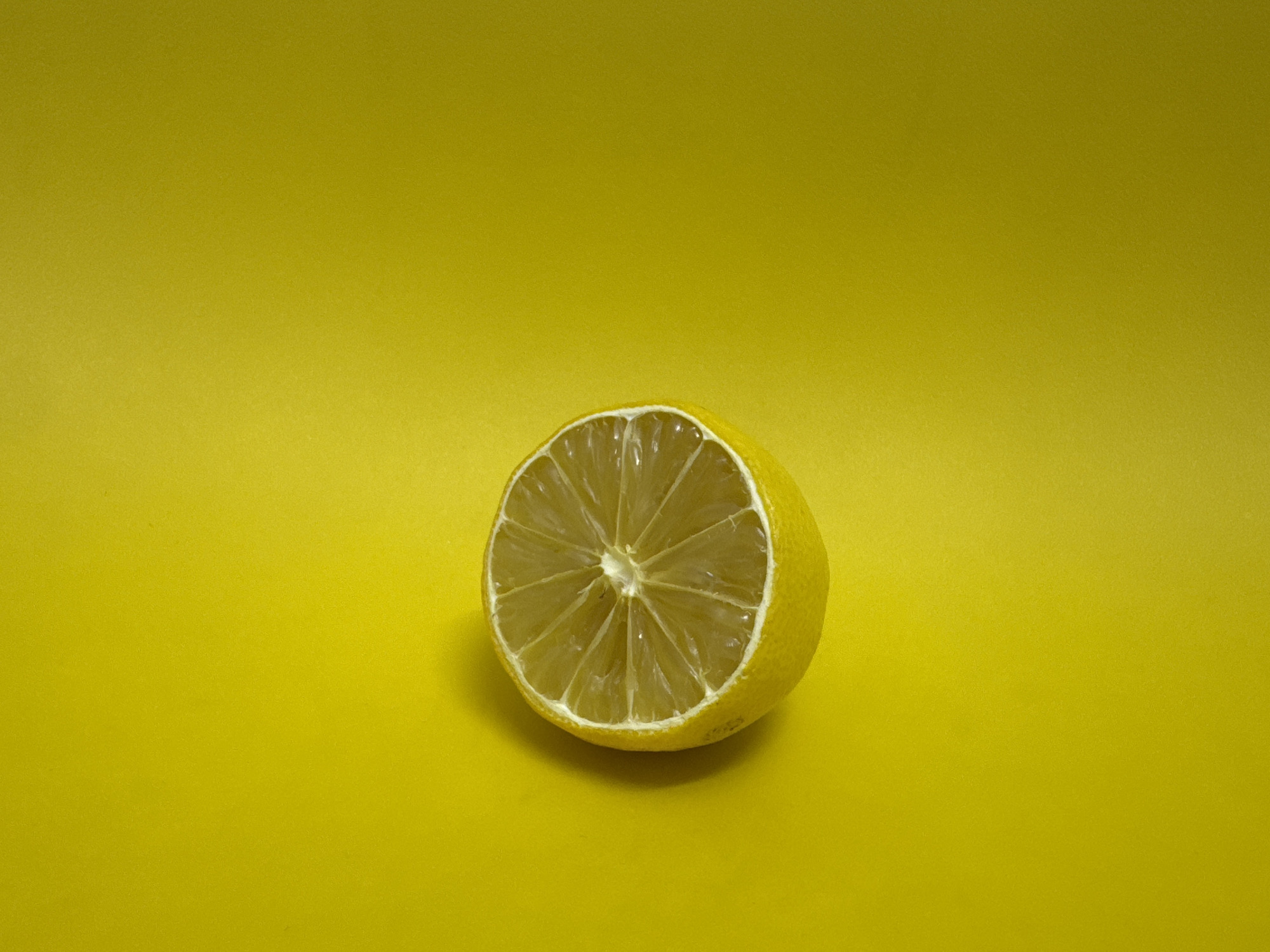 Fresh lemon and local water brand, Almaty