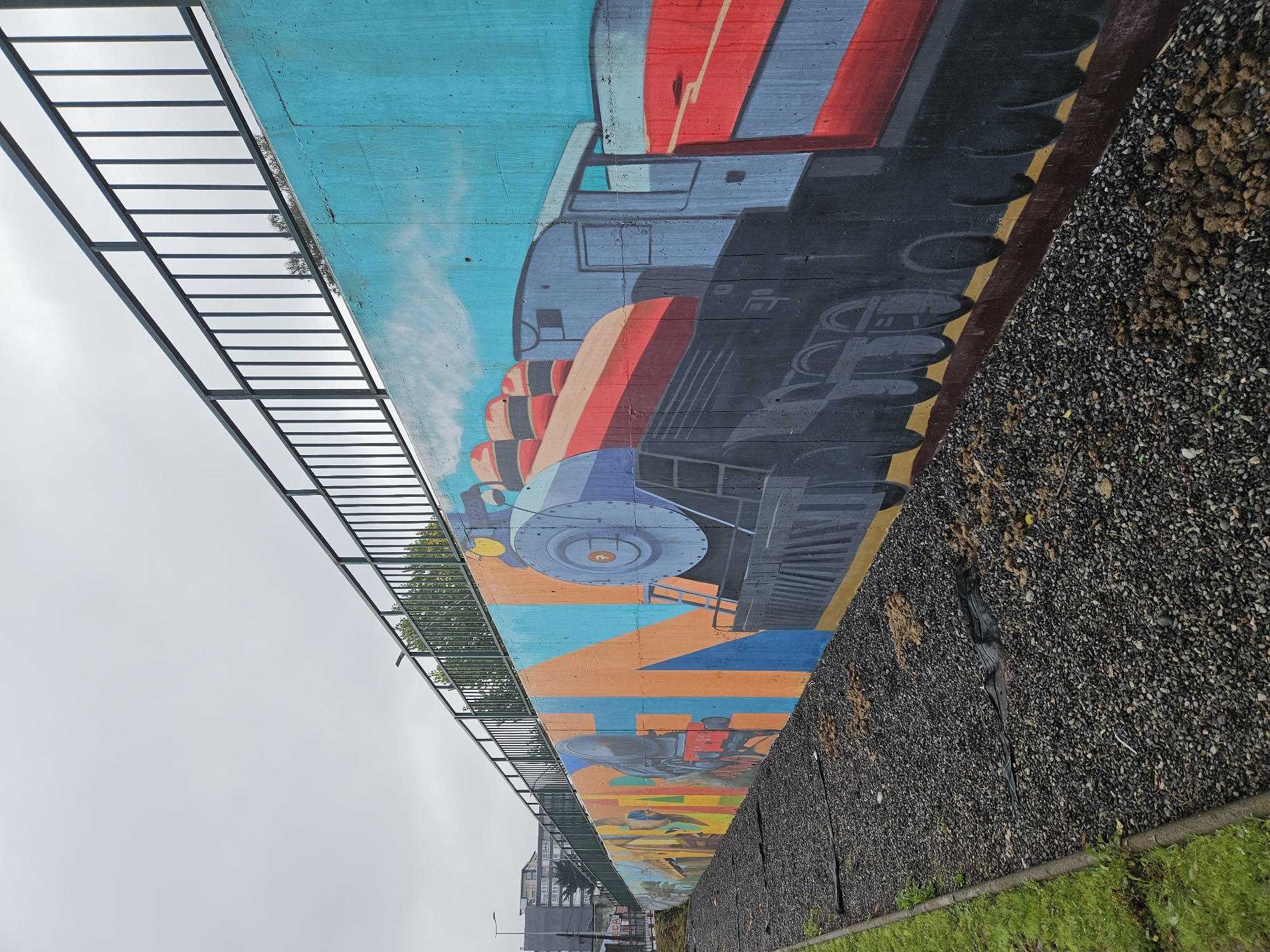 Street art and horse carts documented in Chilean cities