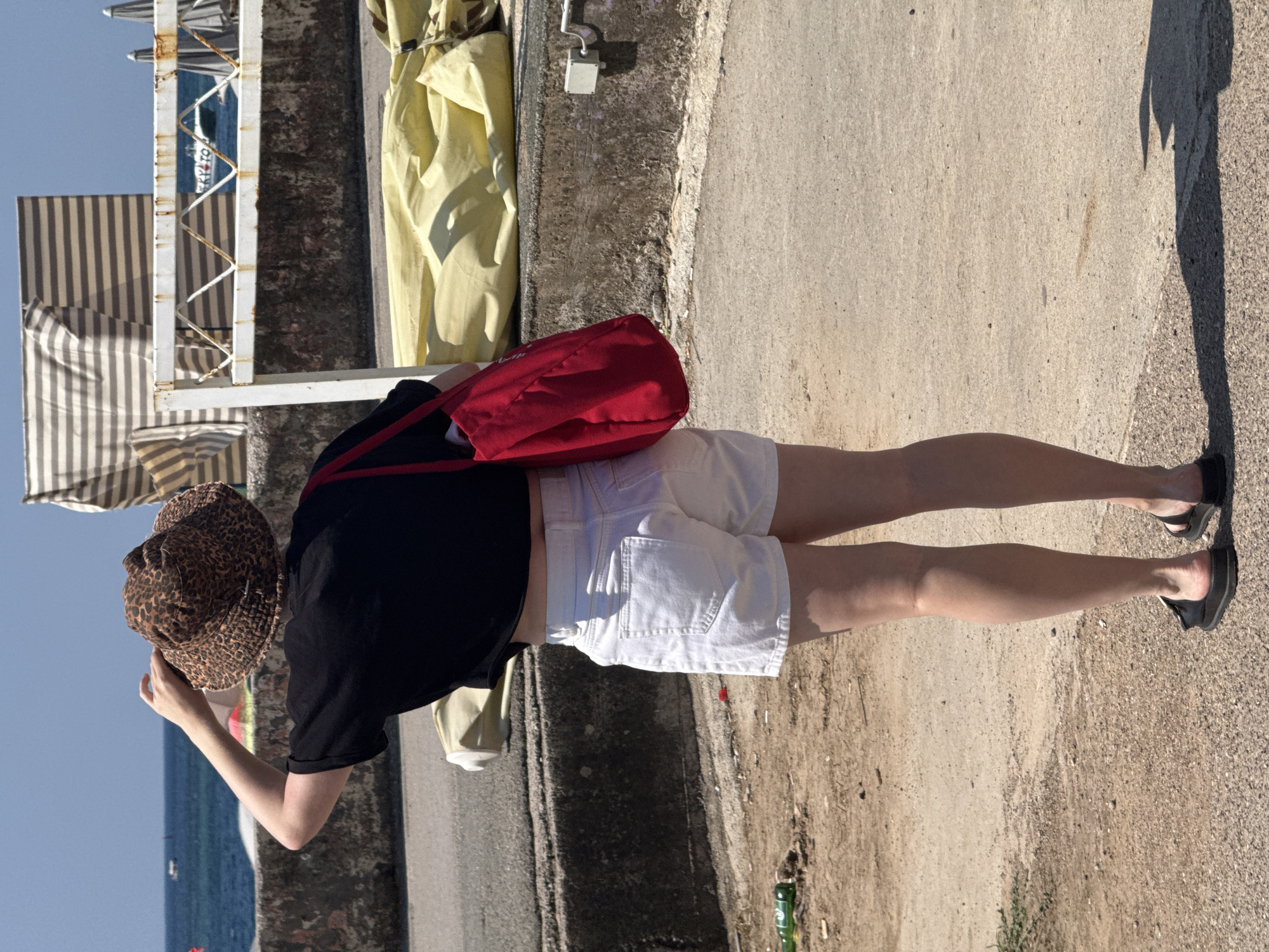 Summer morning across Budva — beach, park, sports, and construction