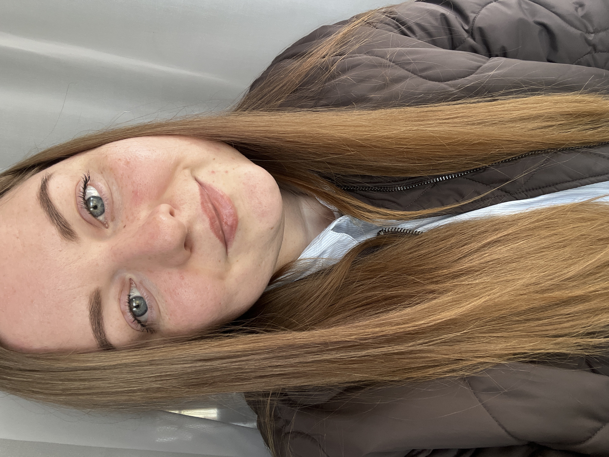 Portrait photograph captured in Раздолье, Russia shows smiling woman