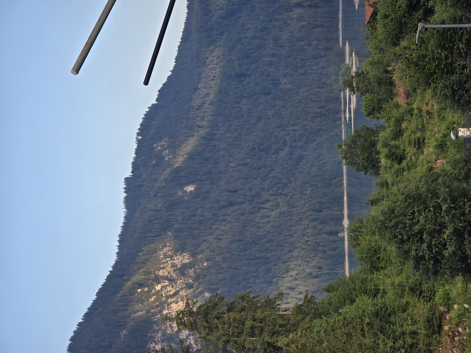 Zugspitze cable car infrastructure and Alpine scenery, Grainau