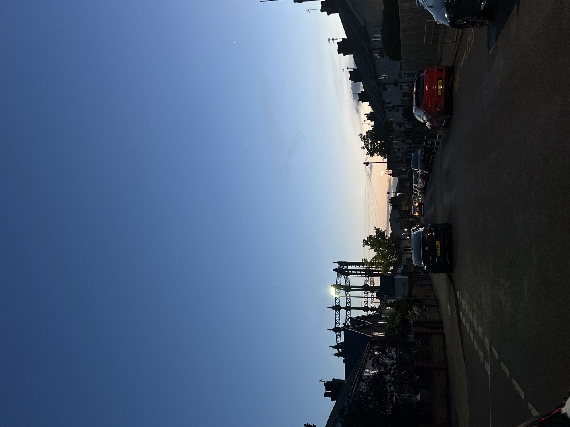 Dusk scenes captured in Great Yarmouth streets