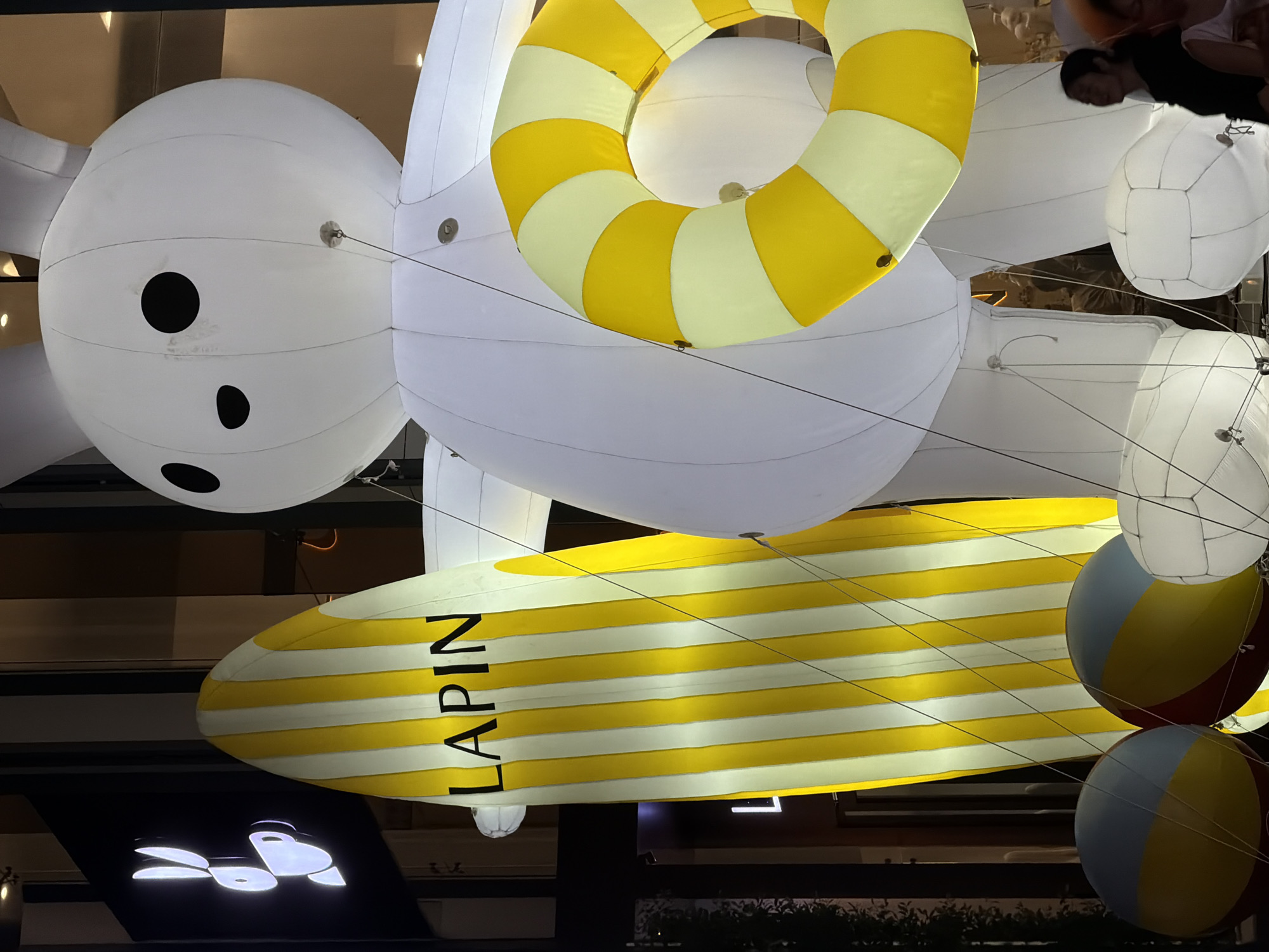Inflatable cartoon decorations spotted in Đà Nẵng shopping venue