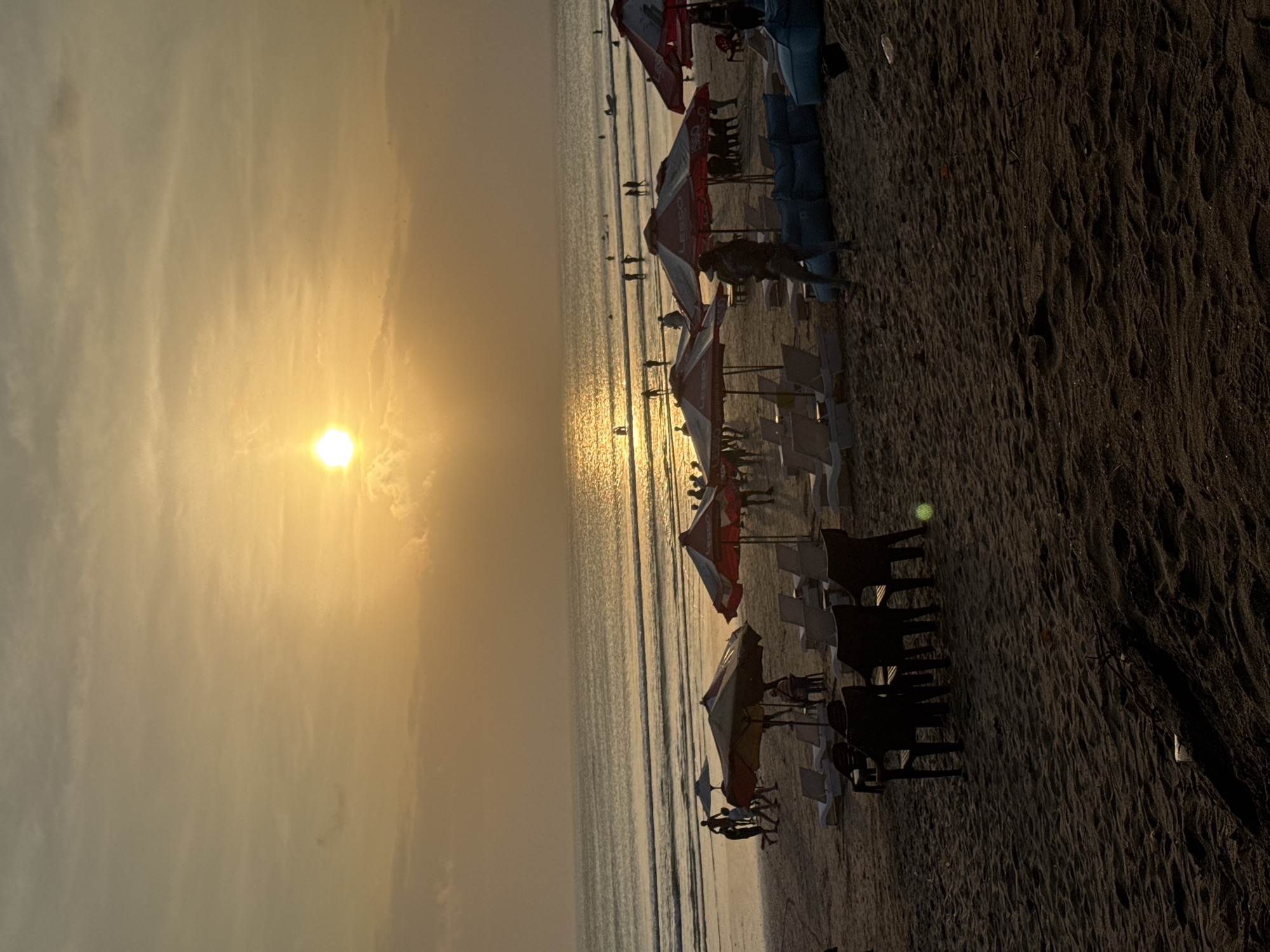 Golden hour on Kuta Beach, Bali