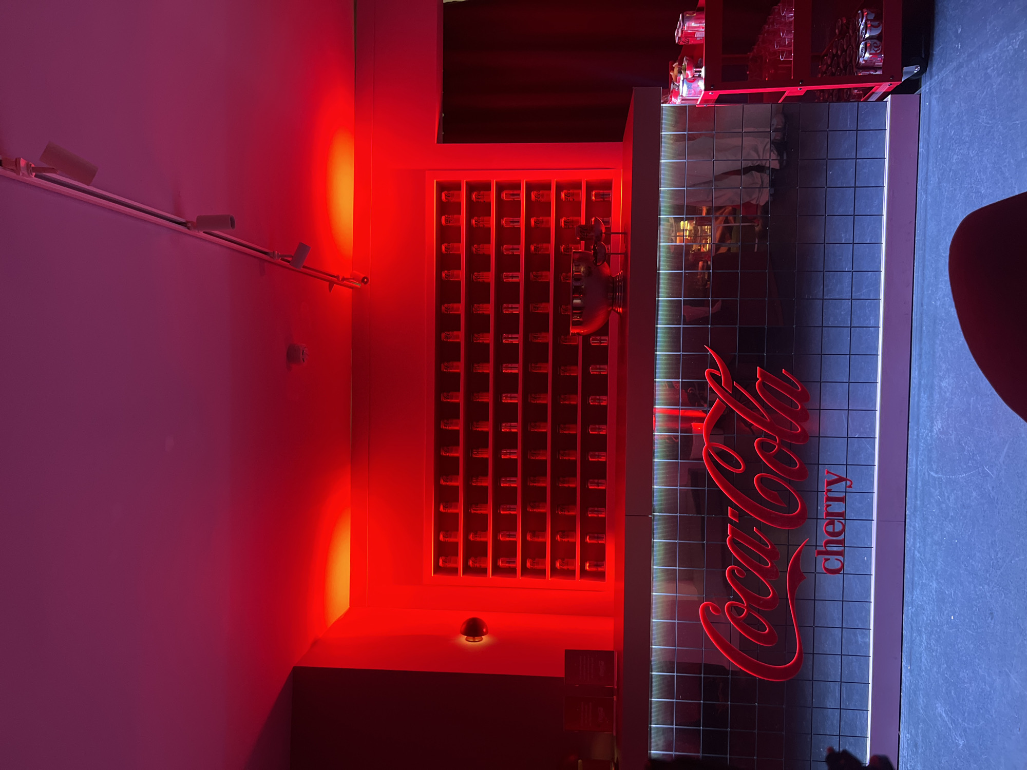Coca-Cola themed afternoon tea service documented in London venue
