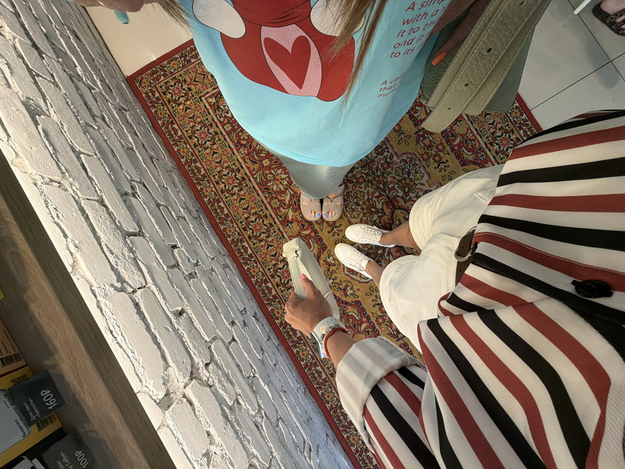 Cafe visit and mural selfies in Birobidzhan, Russia