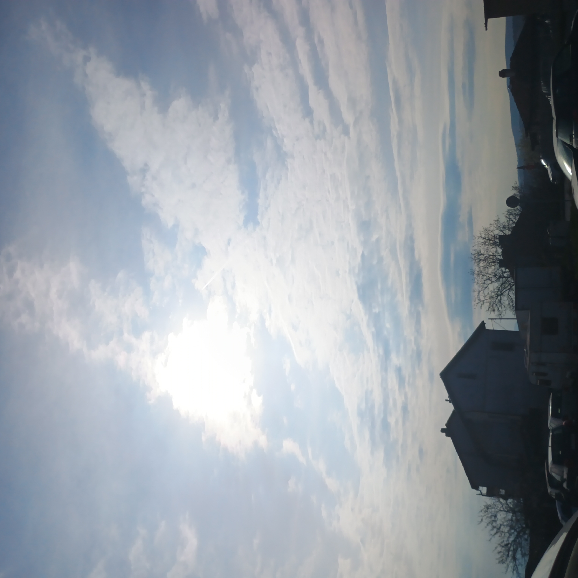 Clear skies and spring scene captured in Aksakovo Bulgaria