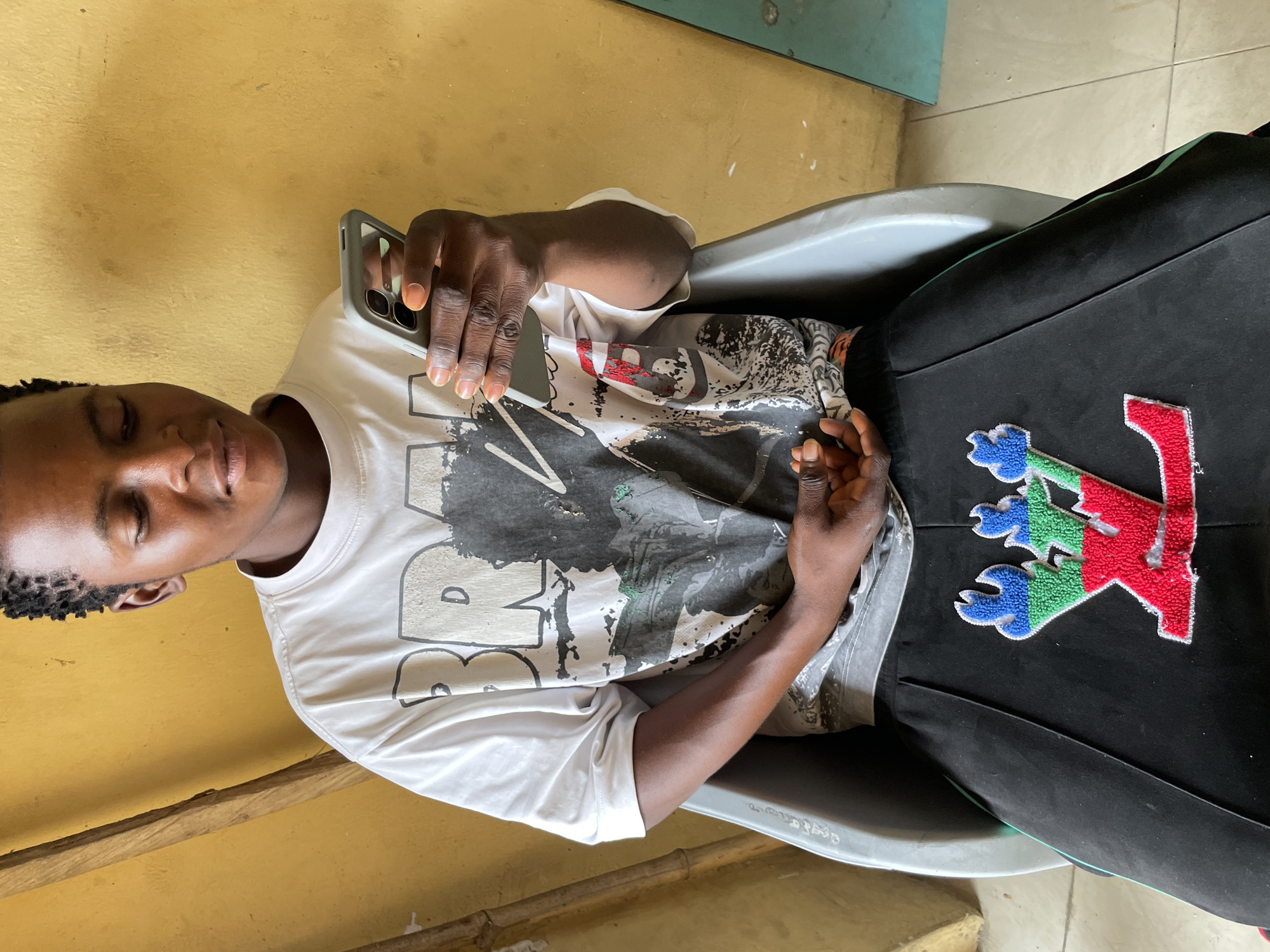 Afternoon street life and local commerce in Ado, Nigeria