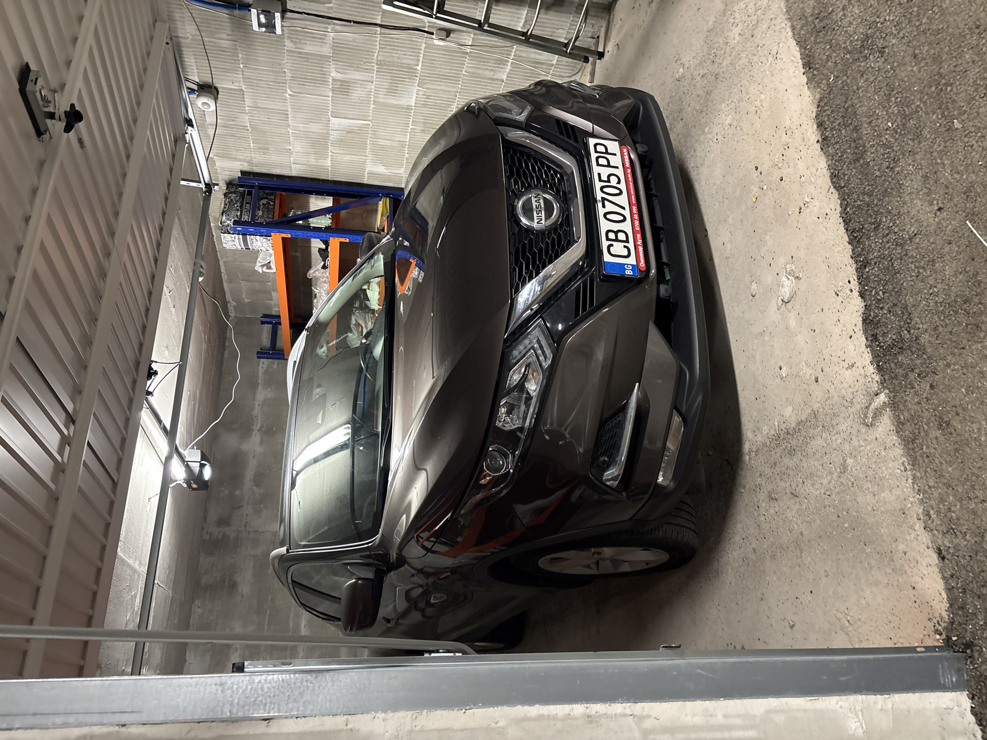Late night moments captured in Sofia garages and indoors
