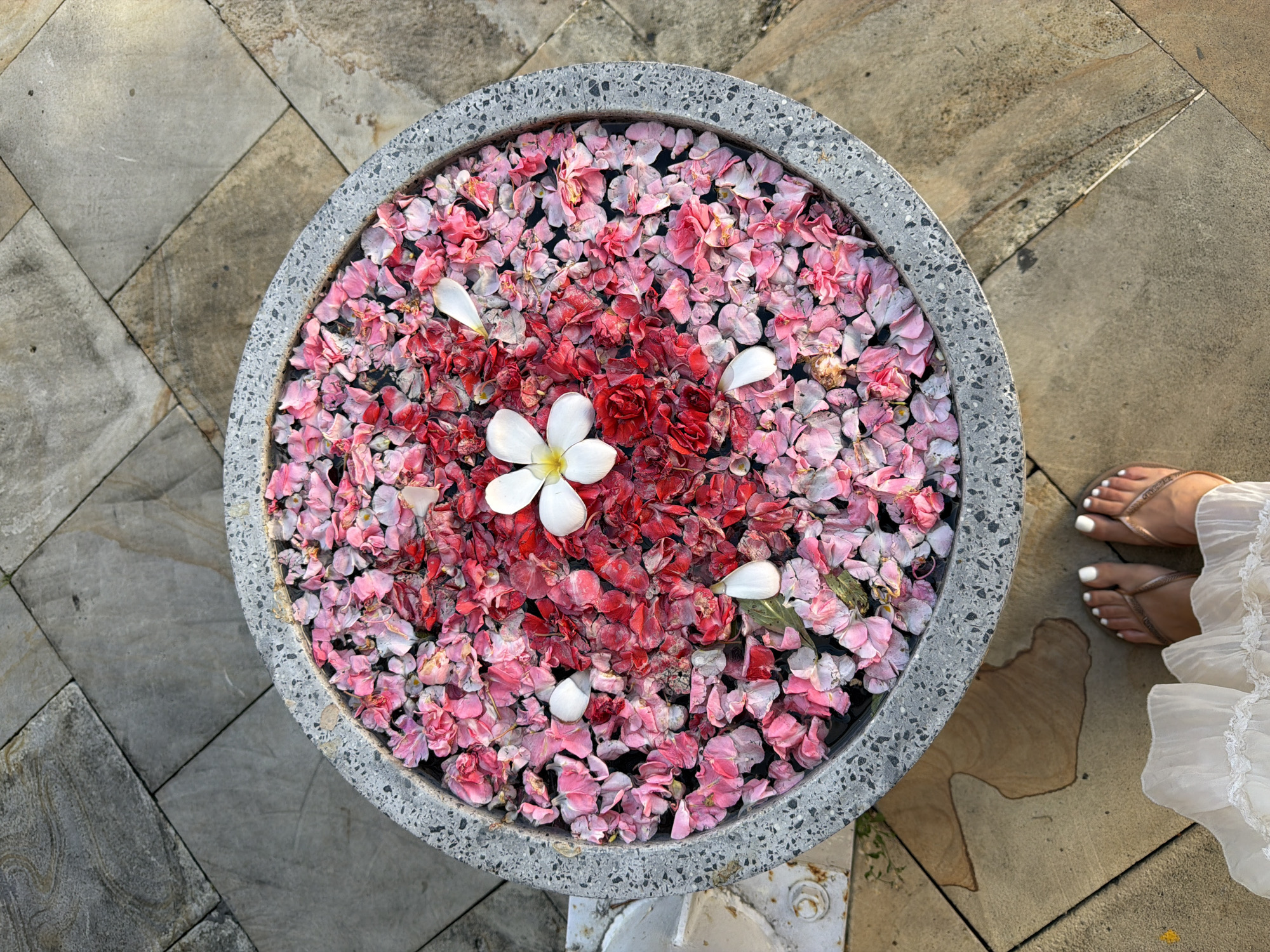 Morning resort experience documented in Kuta, Indonesia luxury hotel