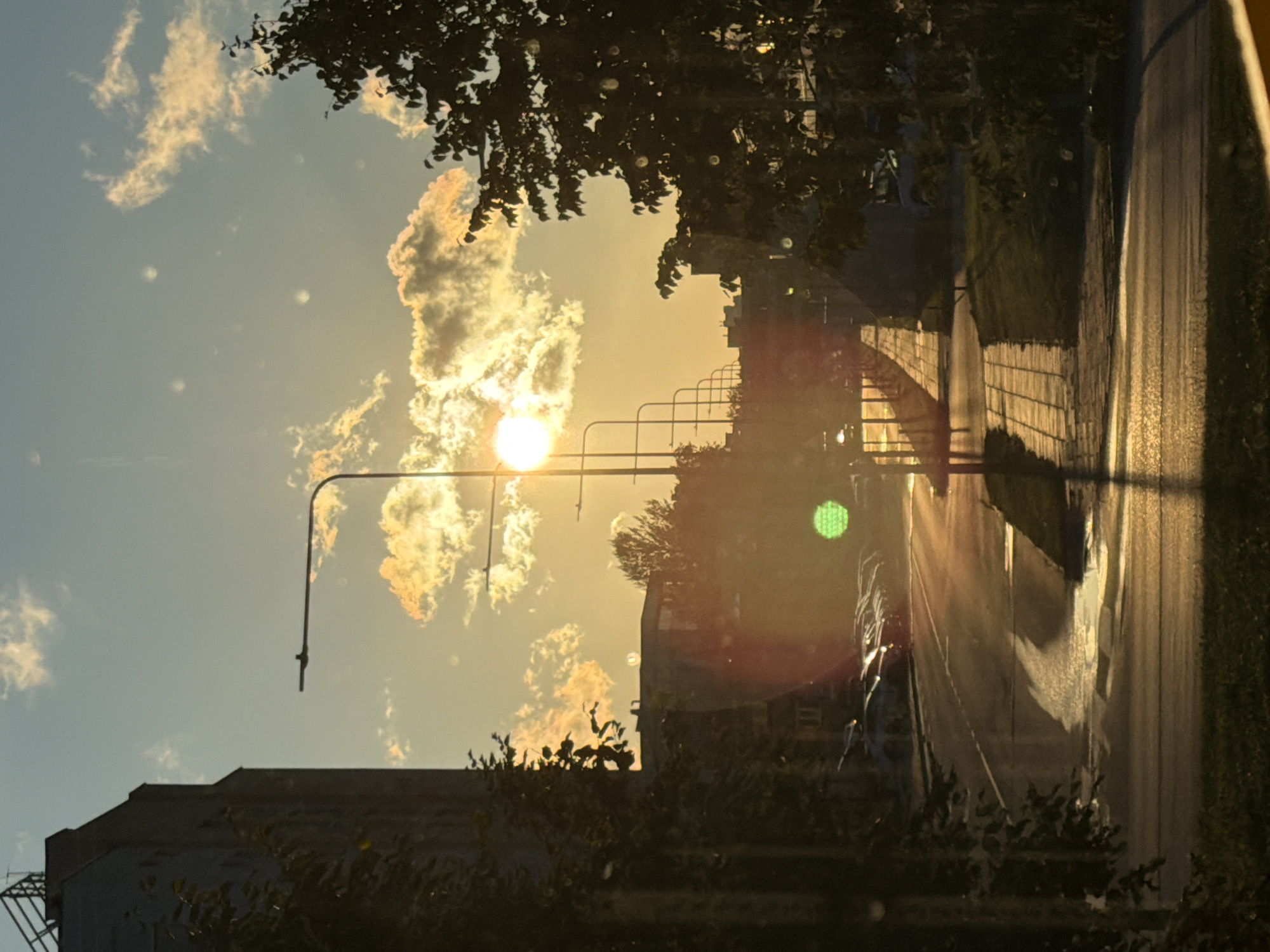 Everyday scenes at golden hour, no fixed location