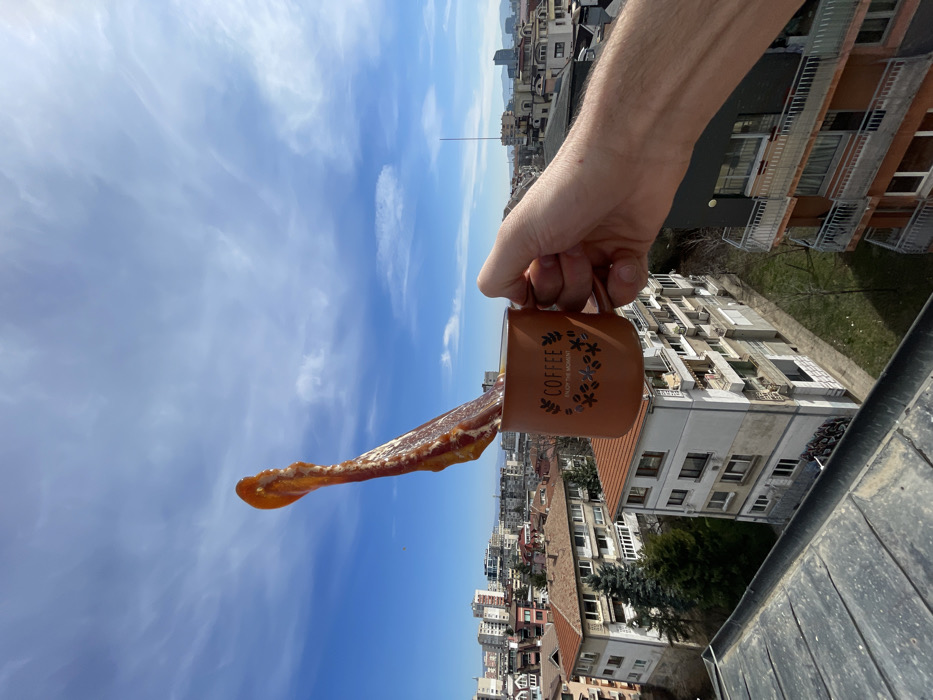 Morning rooftop bar visit documented at InterContinental Sofia