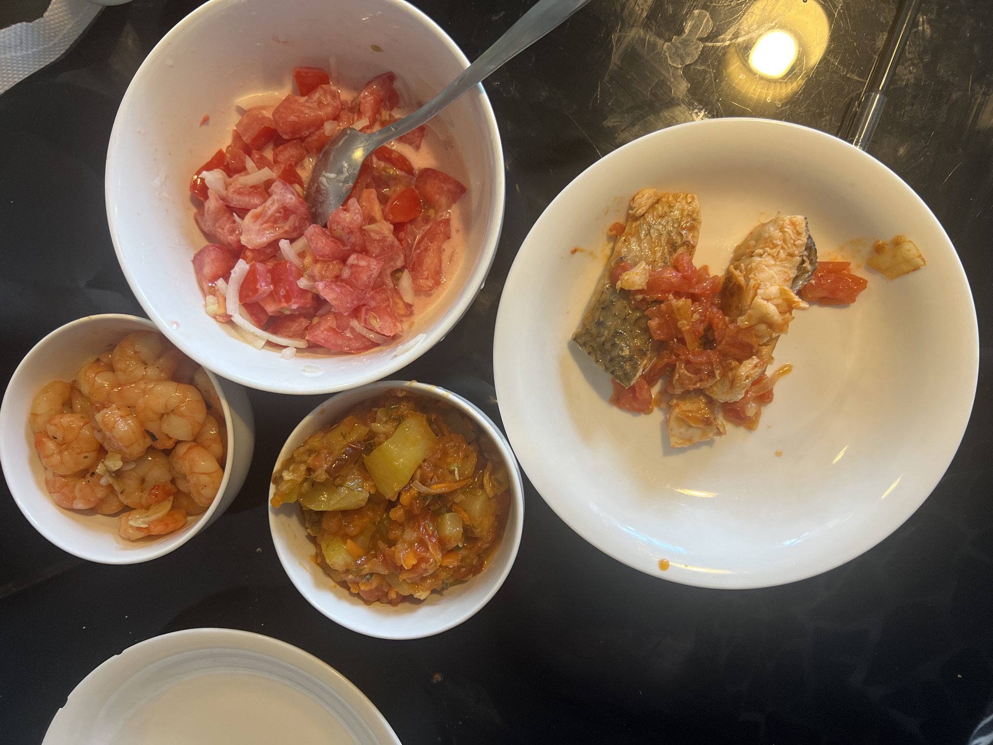 Meal documented in Bắc Nha Trang dining setting