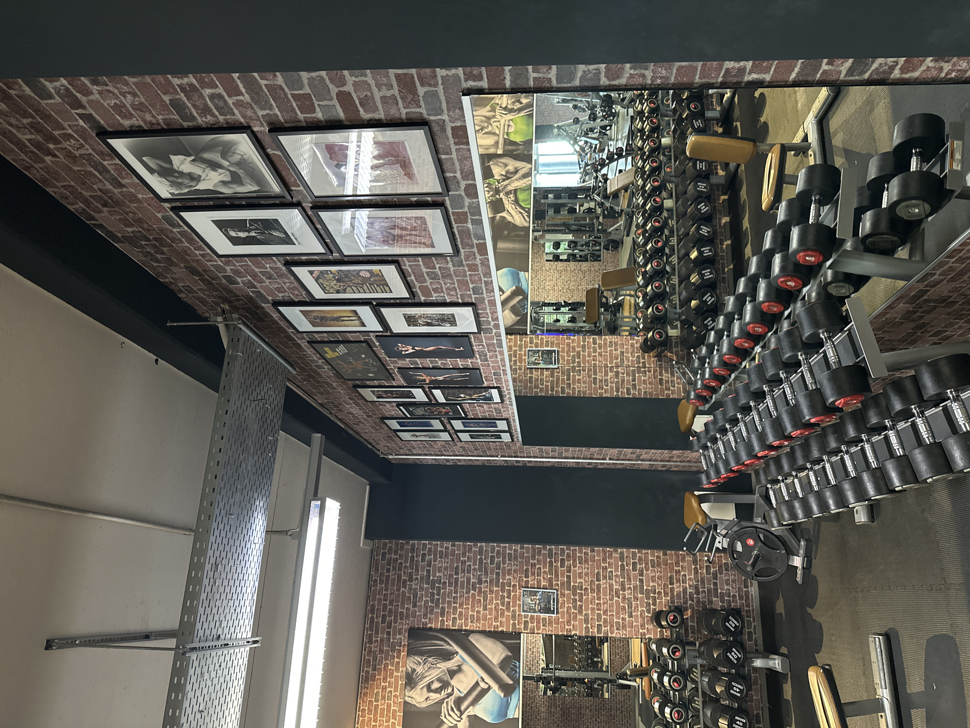 Gym interior documented in Brunnthal, Germany