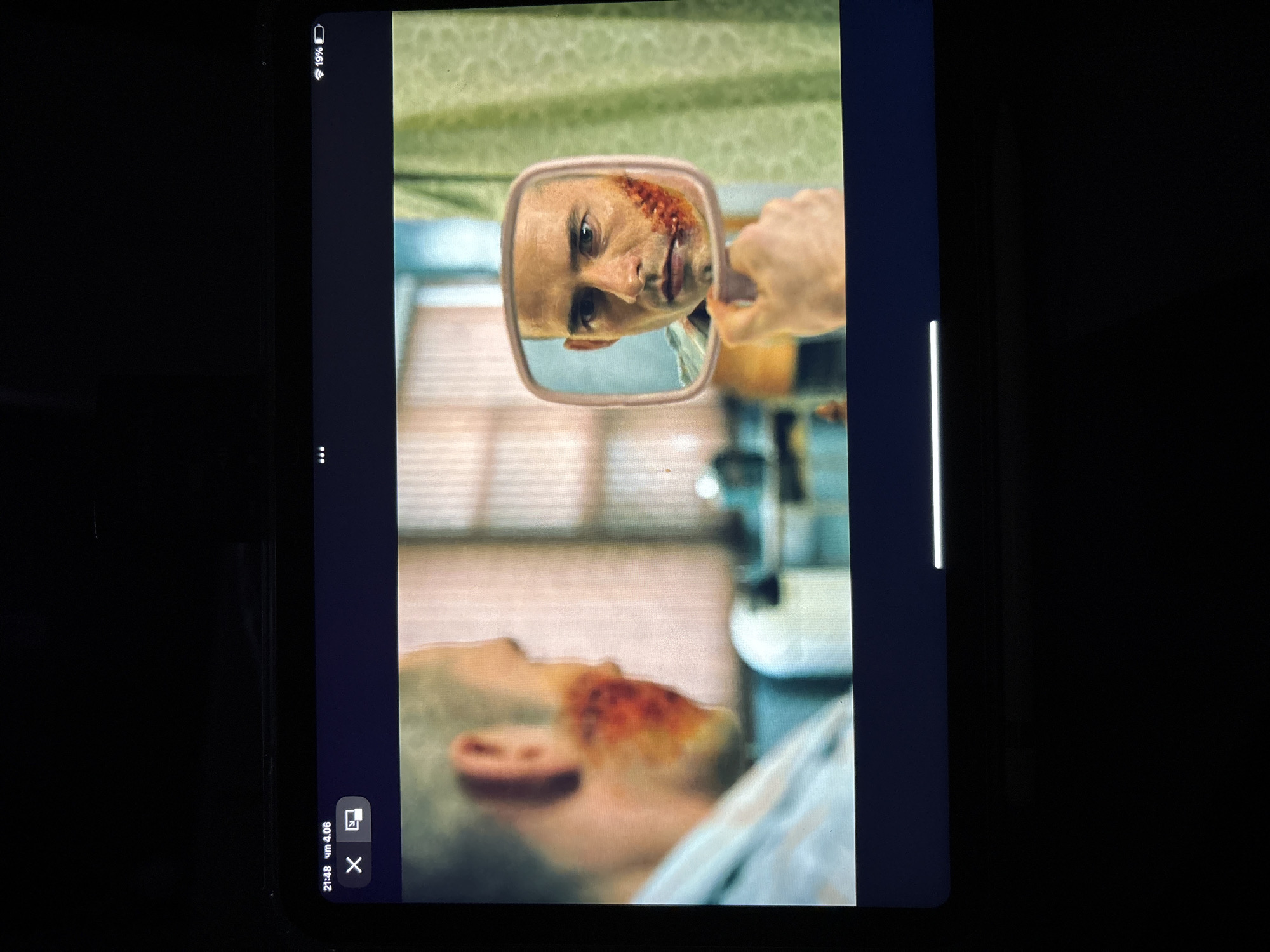 Domestic scenes and sleeping pets captured in fragmented digital memories