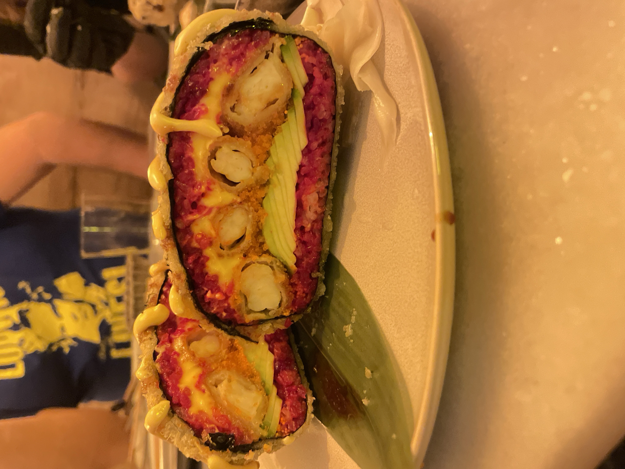 Sushi lunch documented at Barcelona restaurant