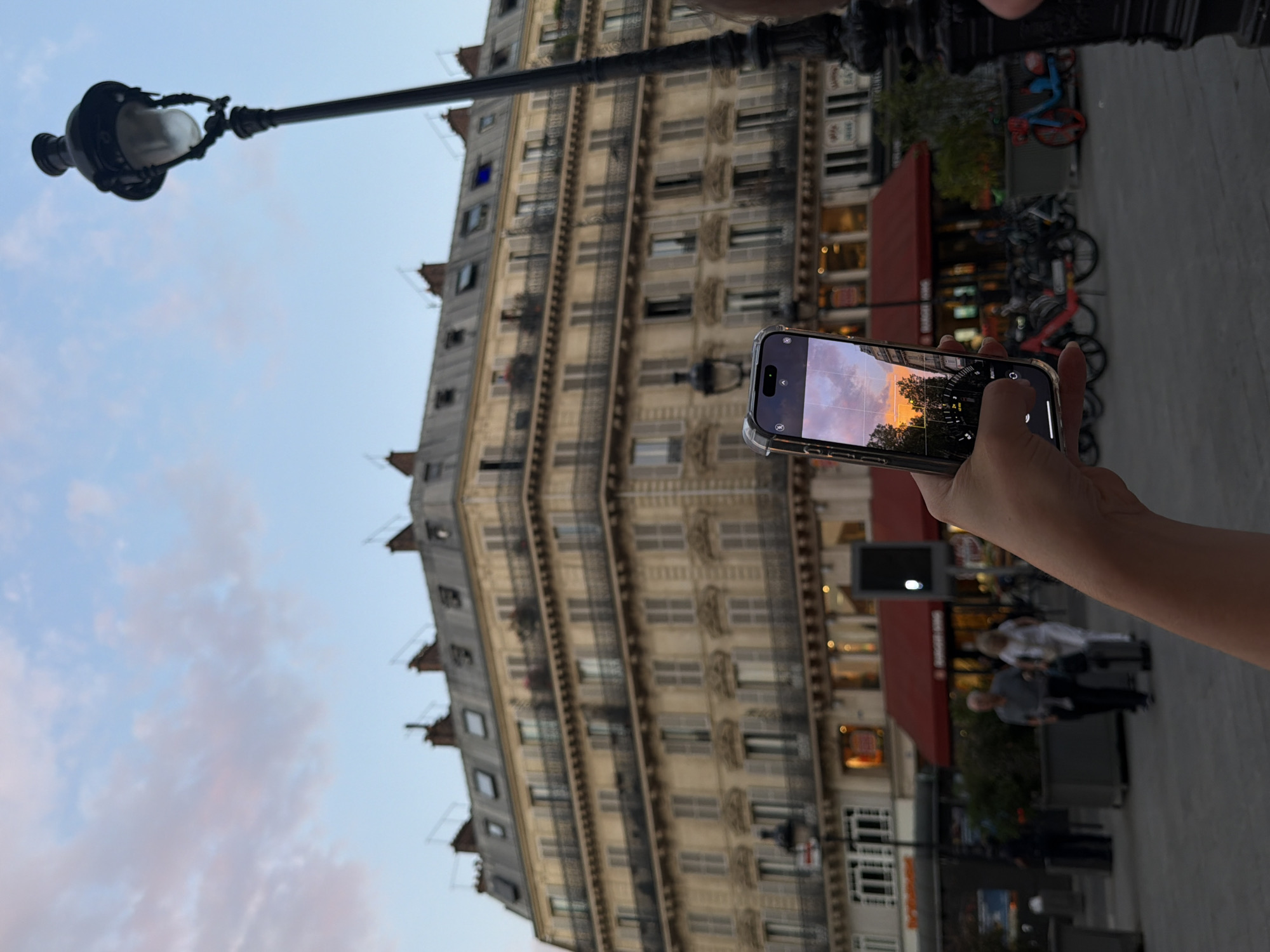 Dusk wandering through Paris, station crowds to souvenirs