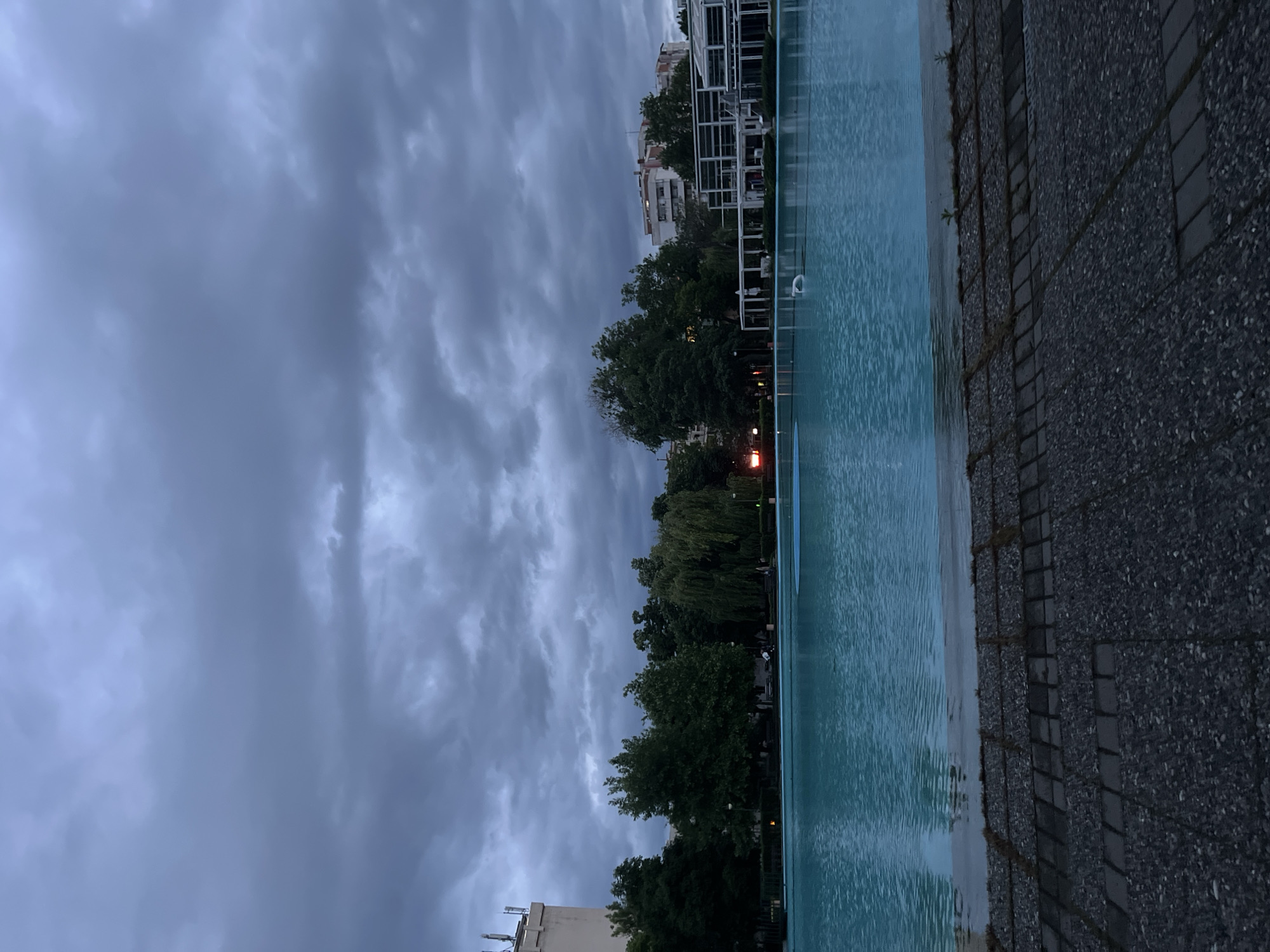 Mixed urban imagery recorded in Plovdiv during evening hours