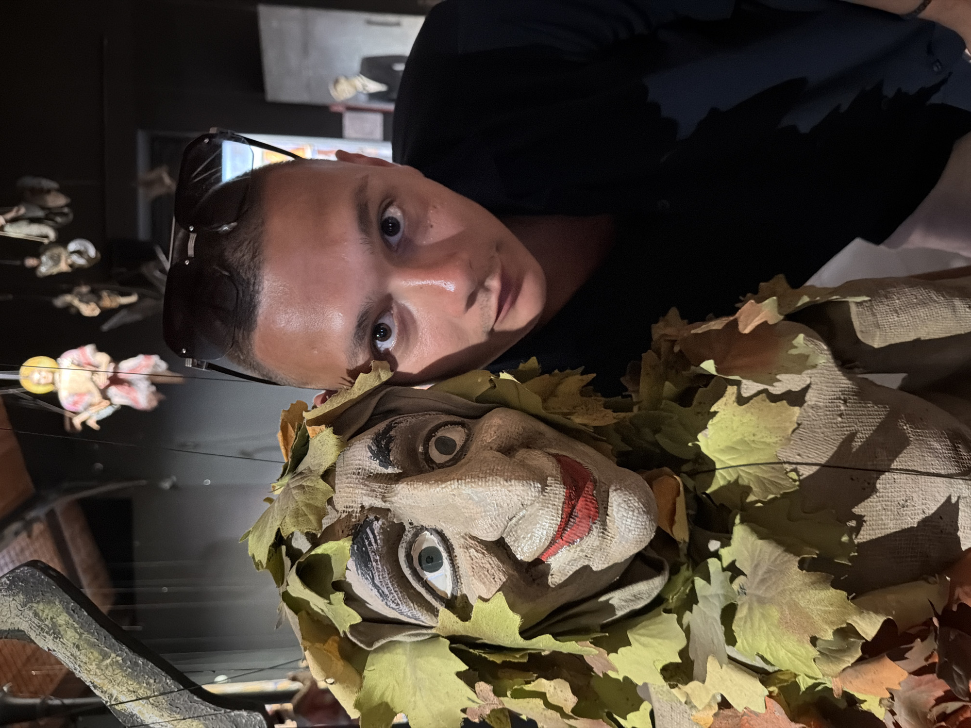 Exploring Palermo's international puppet museum on a July afternoon