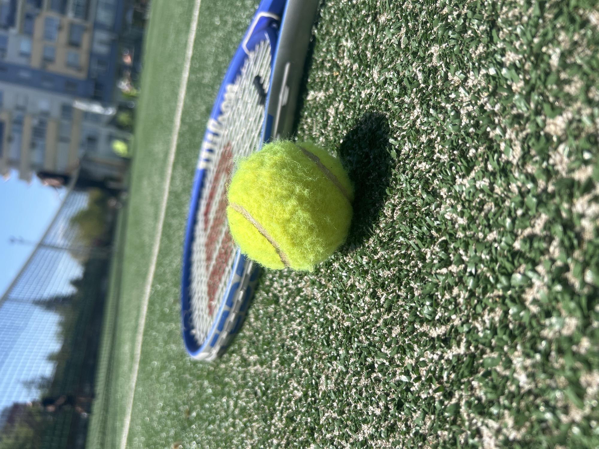 Tennis session recorded at Veliko Tarnovo court