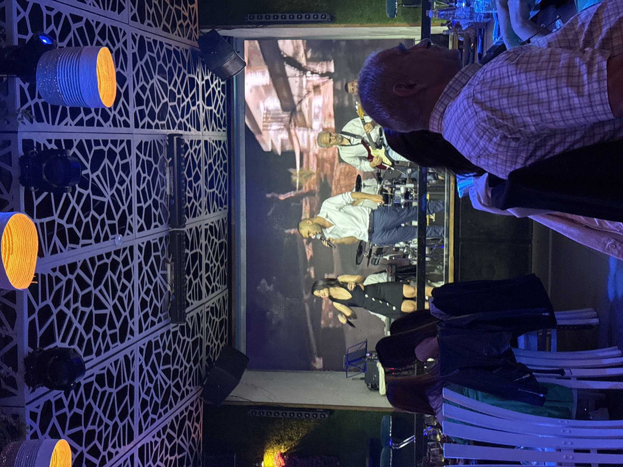 Evening social gathering with live music and dining in Plovdiv
