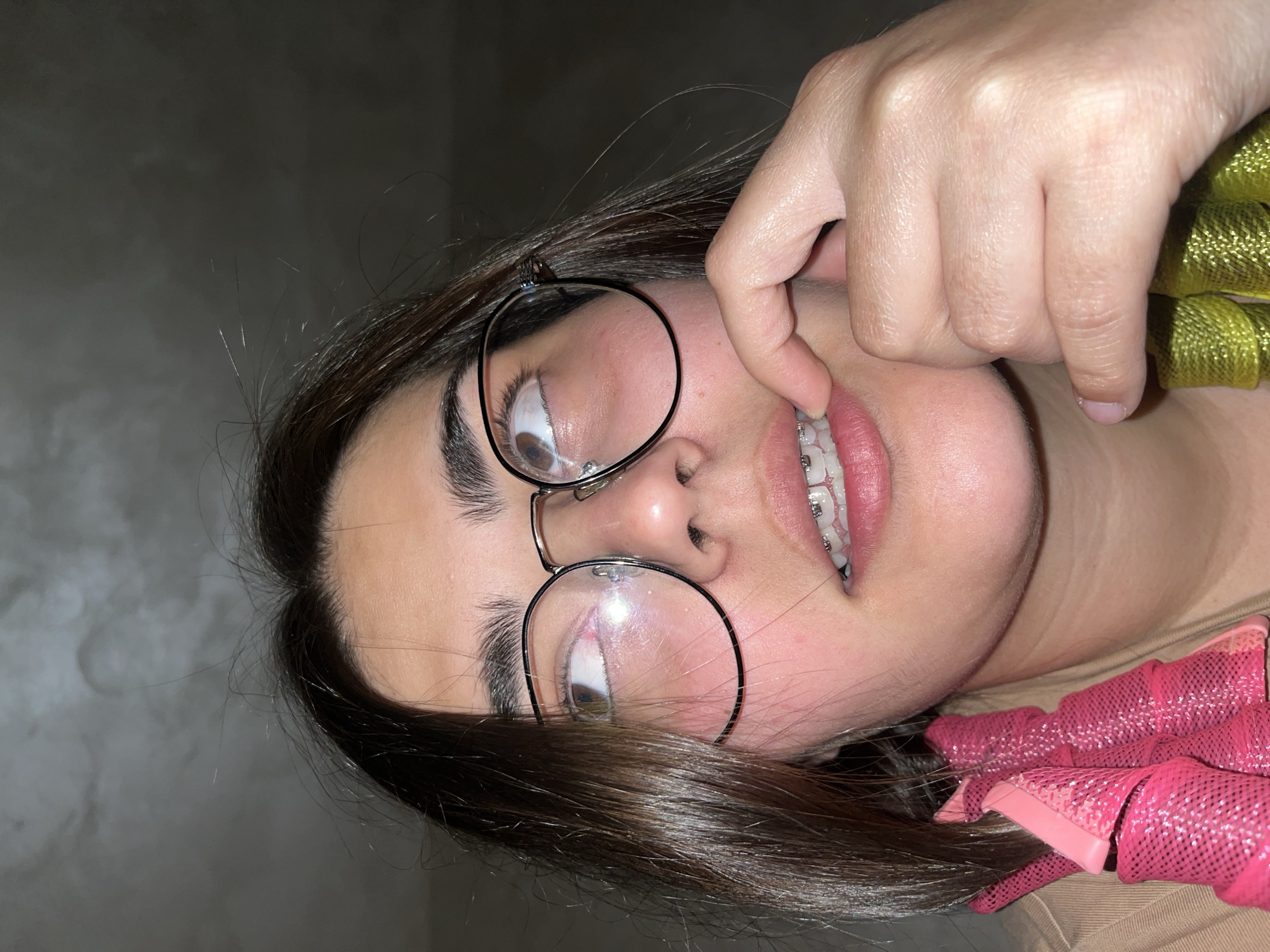 Late-night hair roller routine in a dim room, Koroviia