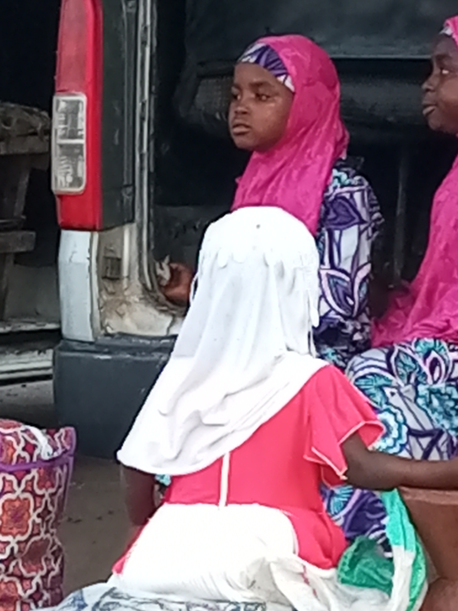 Morning bustle at Gombe City's transit hub and street market