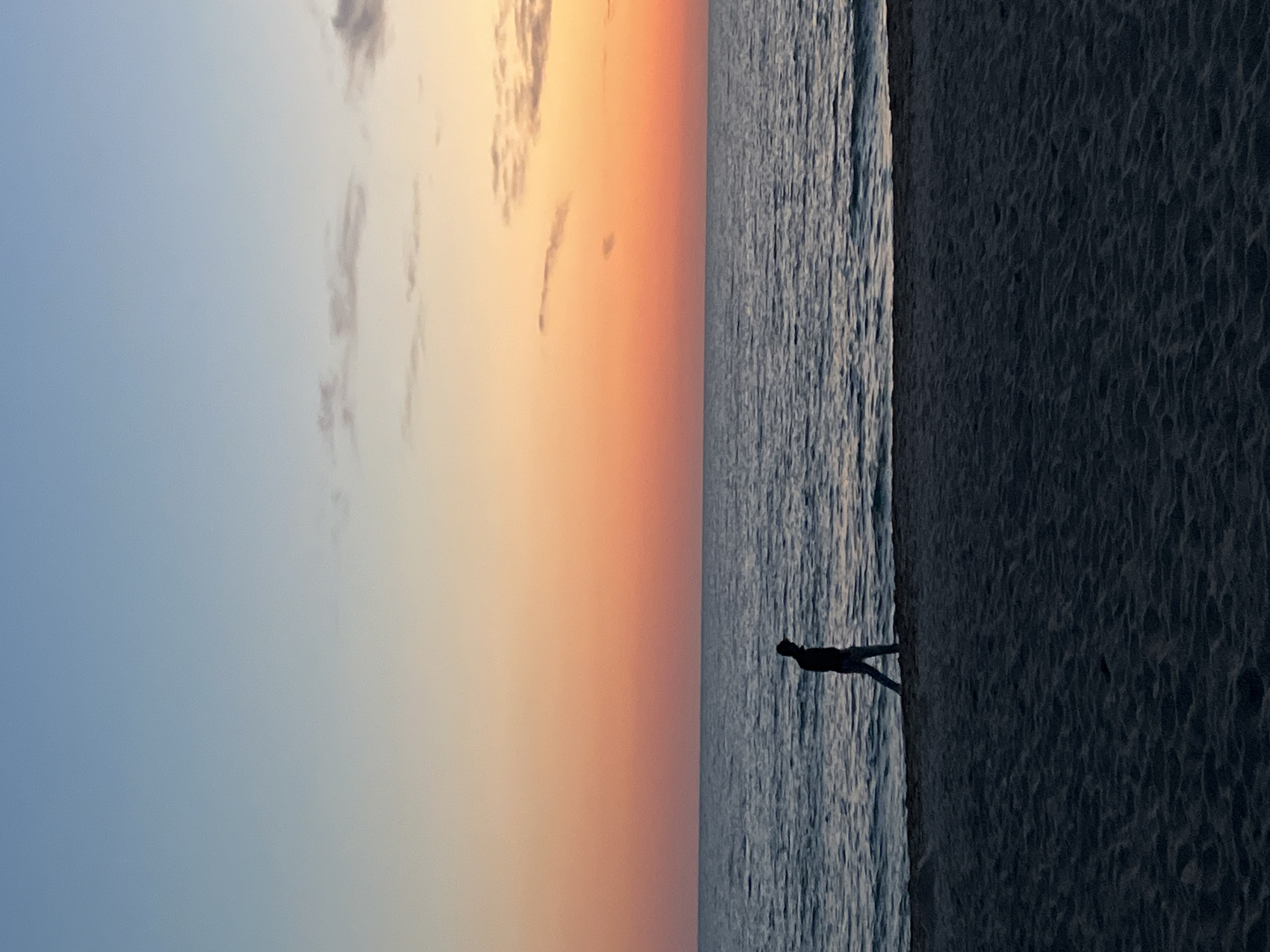 Twilight coastal scenes captured in Alanya, Turkey