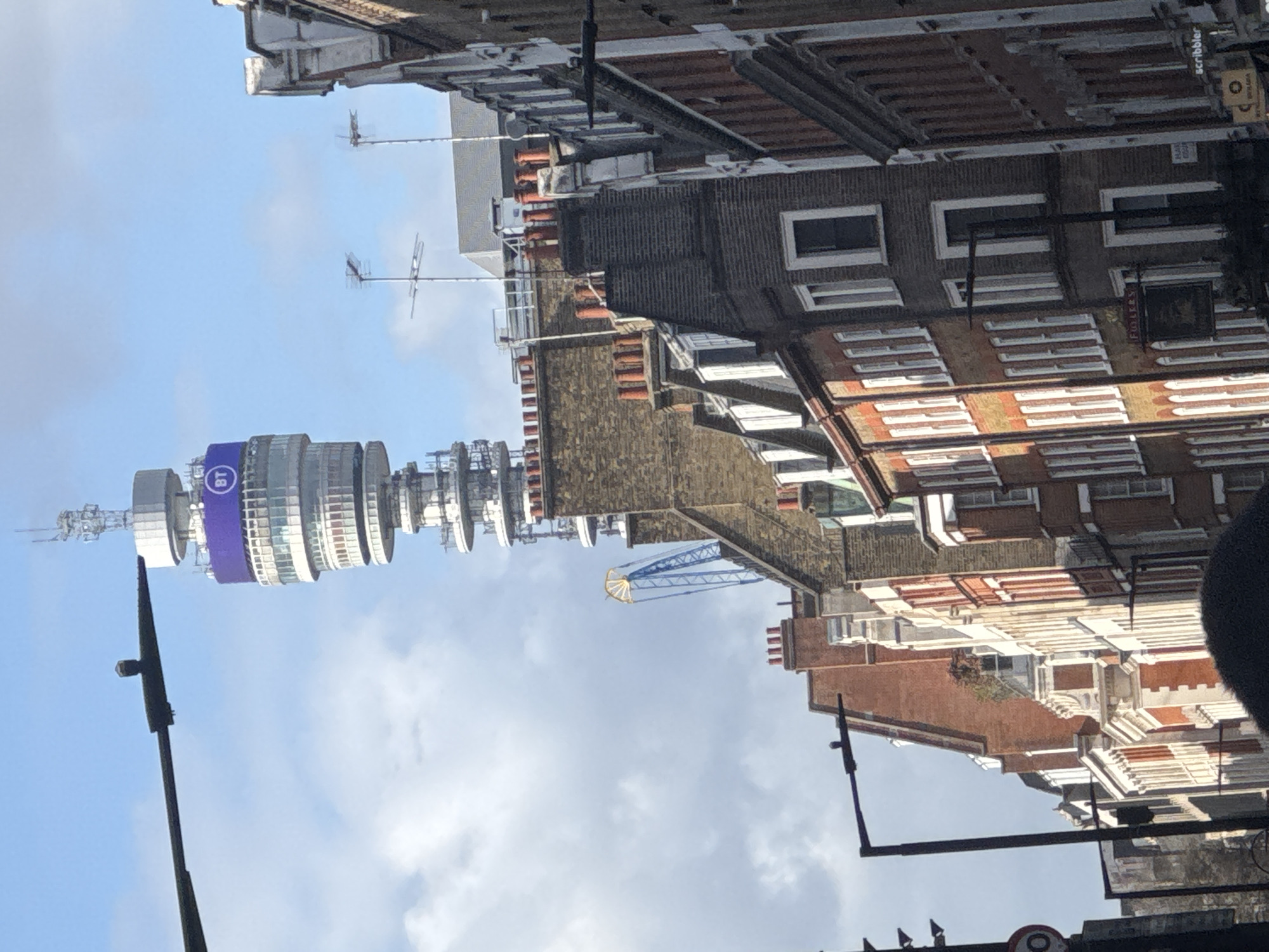 Tourist explores London landmarks and themed attractions in afternoon stroll