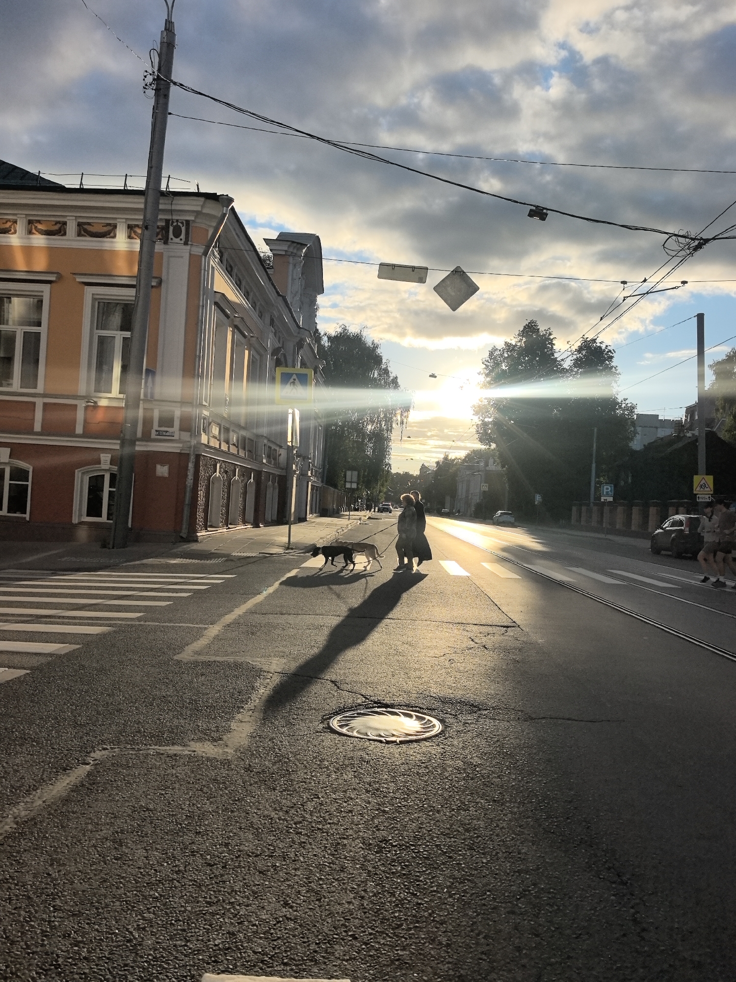 Nizhny Novgorod at golden hour, from the Volga to a supermarket