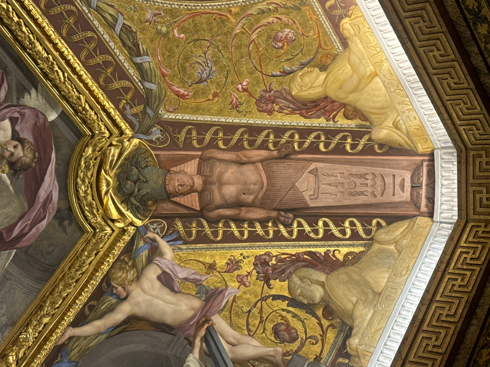 Tourist documents Vatican Museums visit including Basilica views