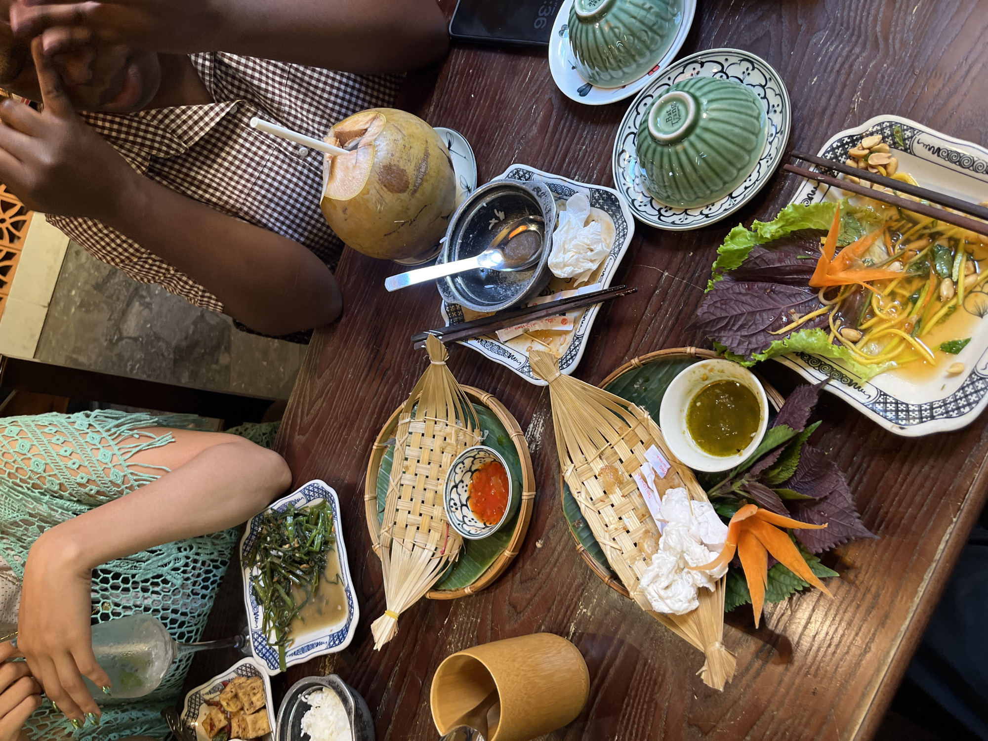 Restaurant dining scene captured in Hội An Ward