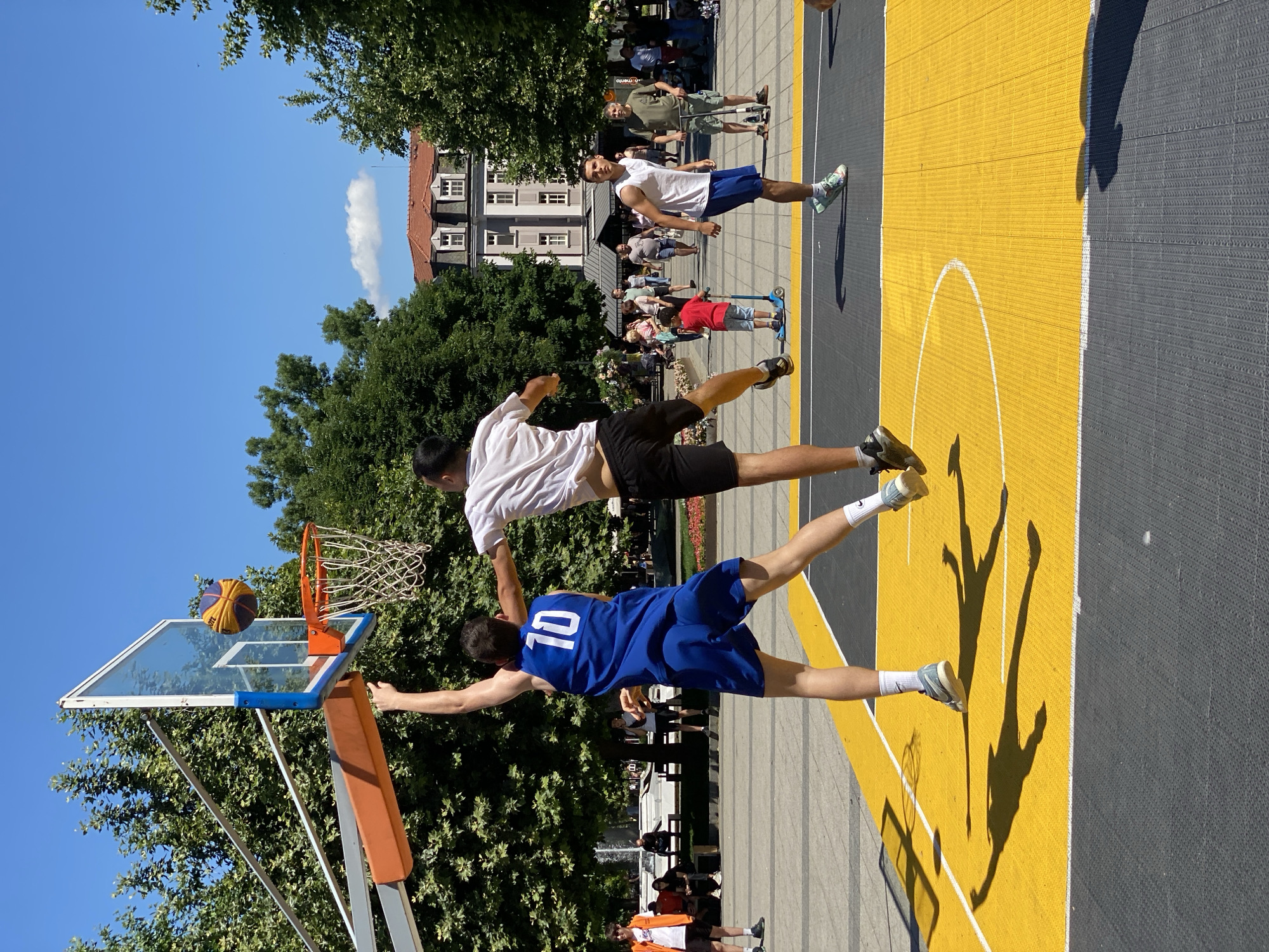 Basketball tournament at St. George Rotunda in Pleven