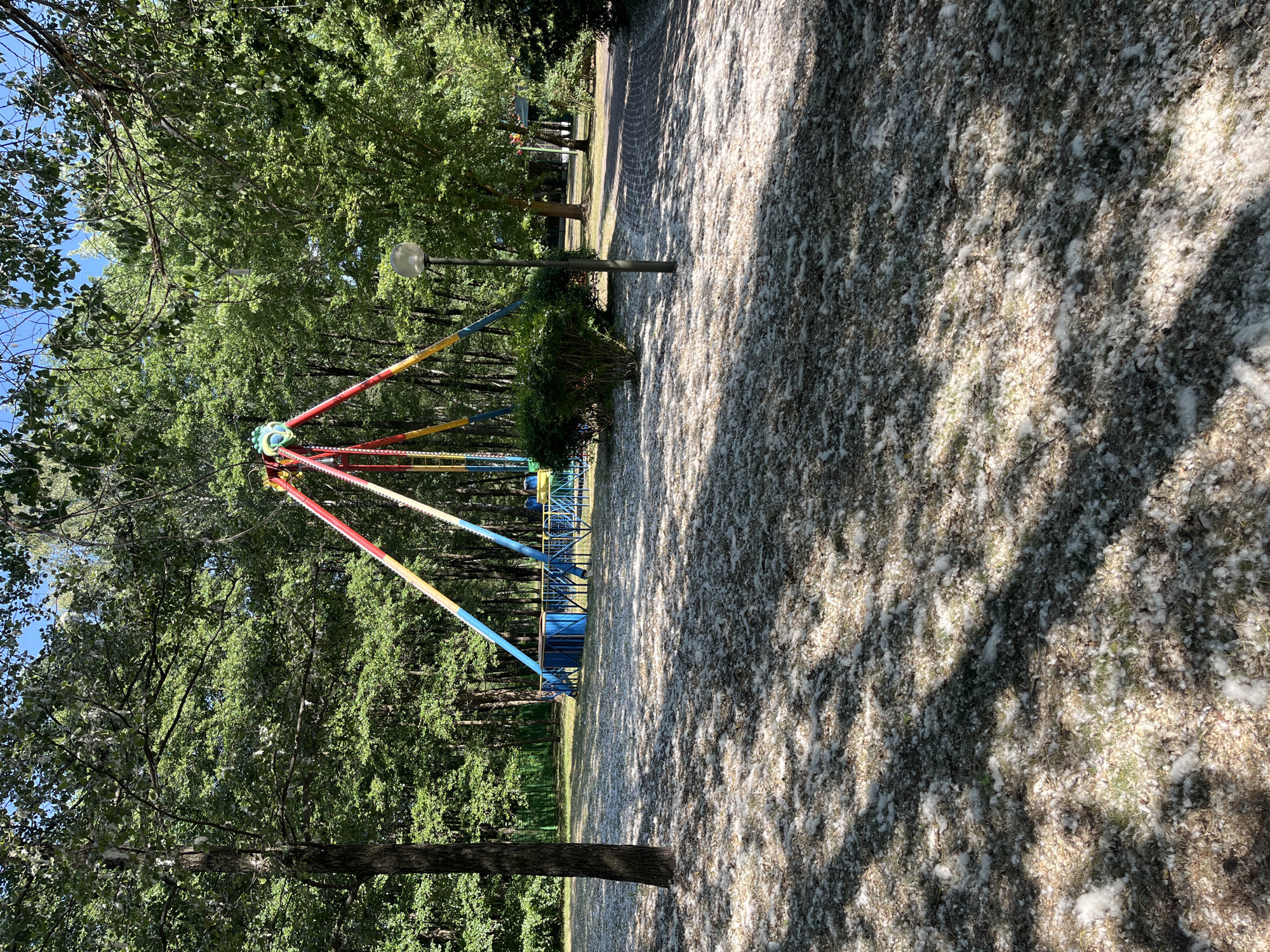 Russian Amusement Park Documented During Spring Poplar Season
