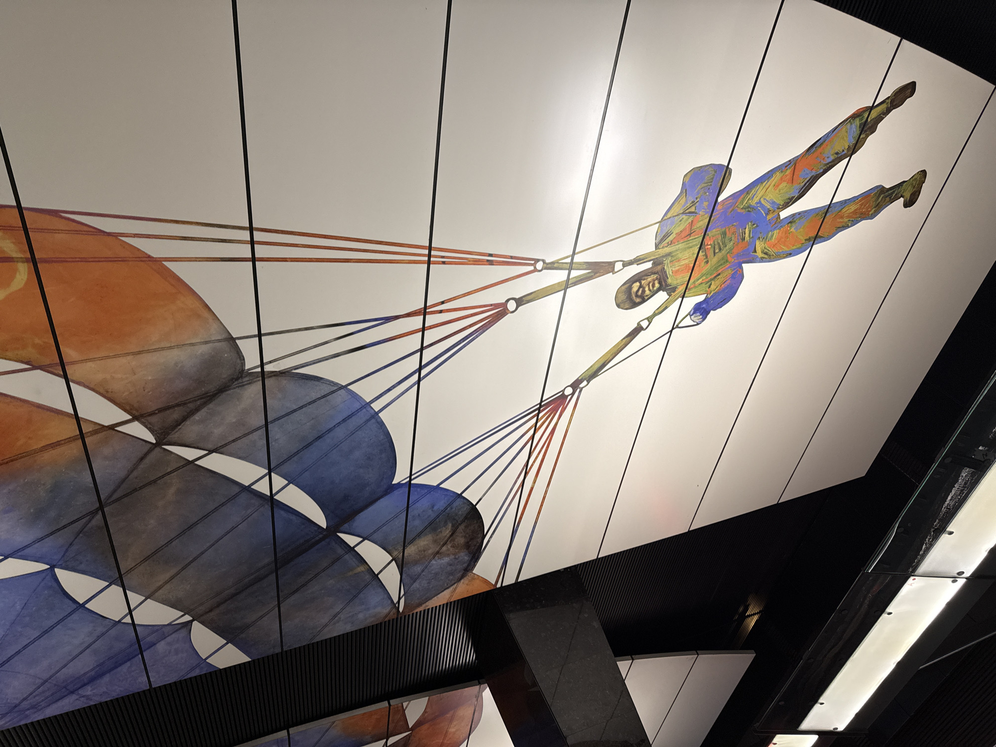 Moscow Metro stations feature diverse sports artwork and sculptures