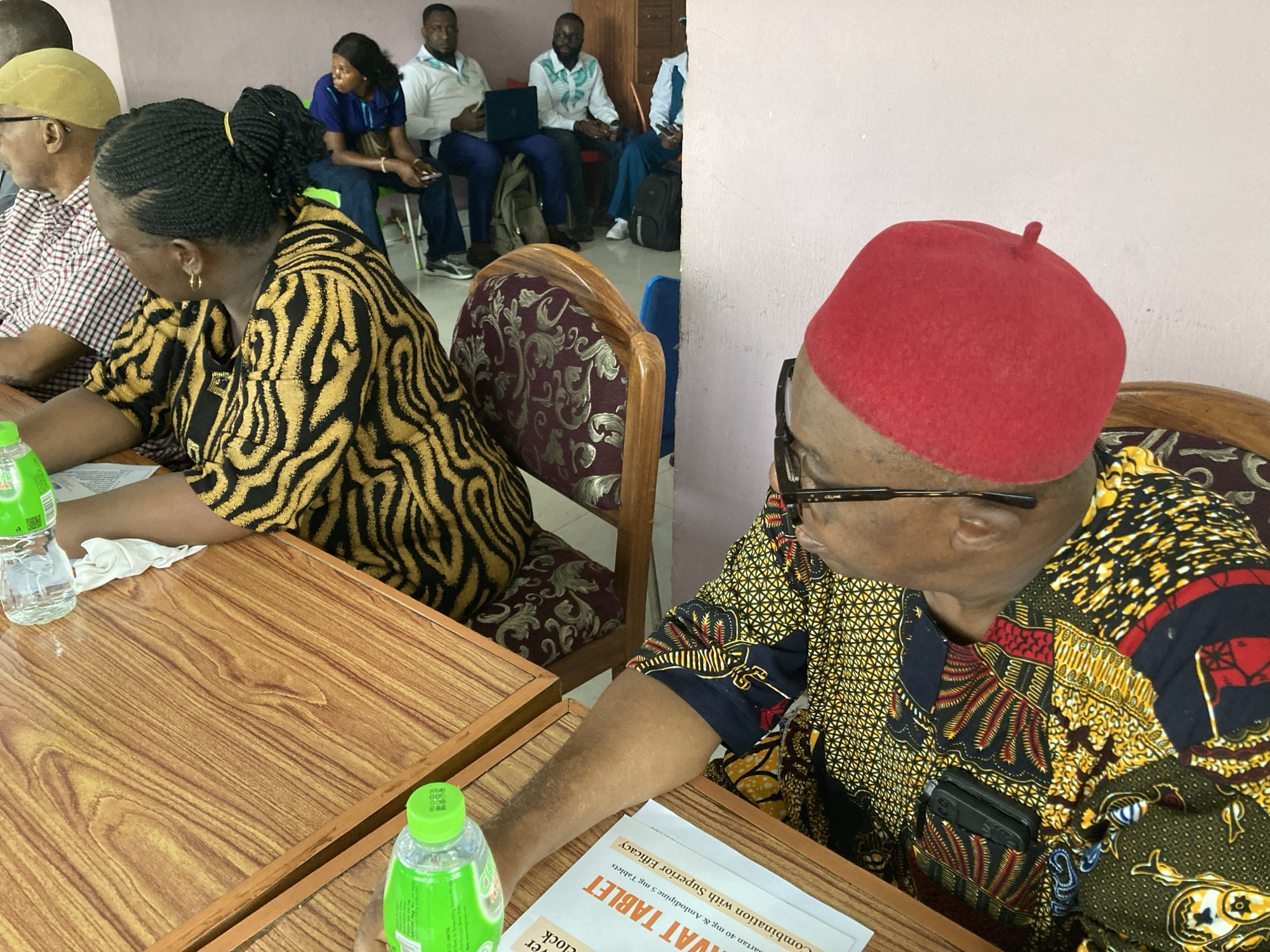 Medical presentation session held in Umuahia, Nigeria
