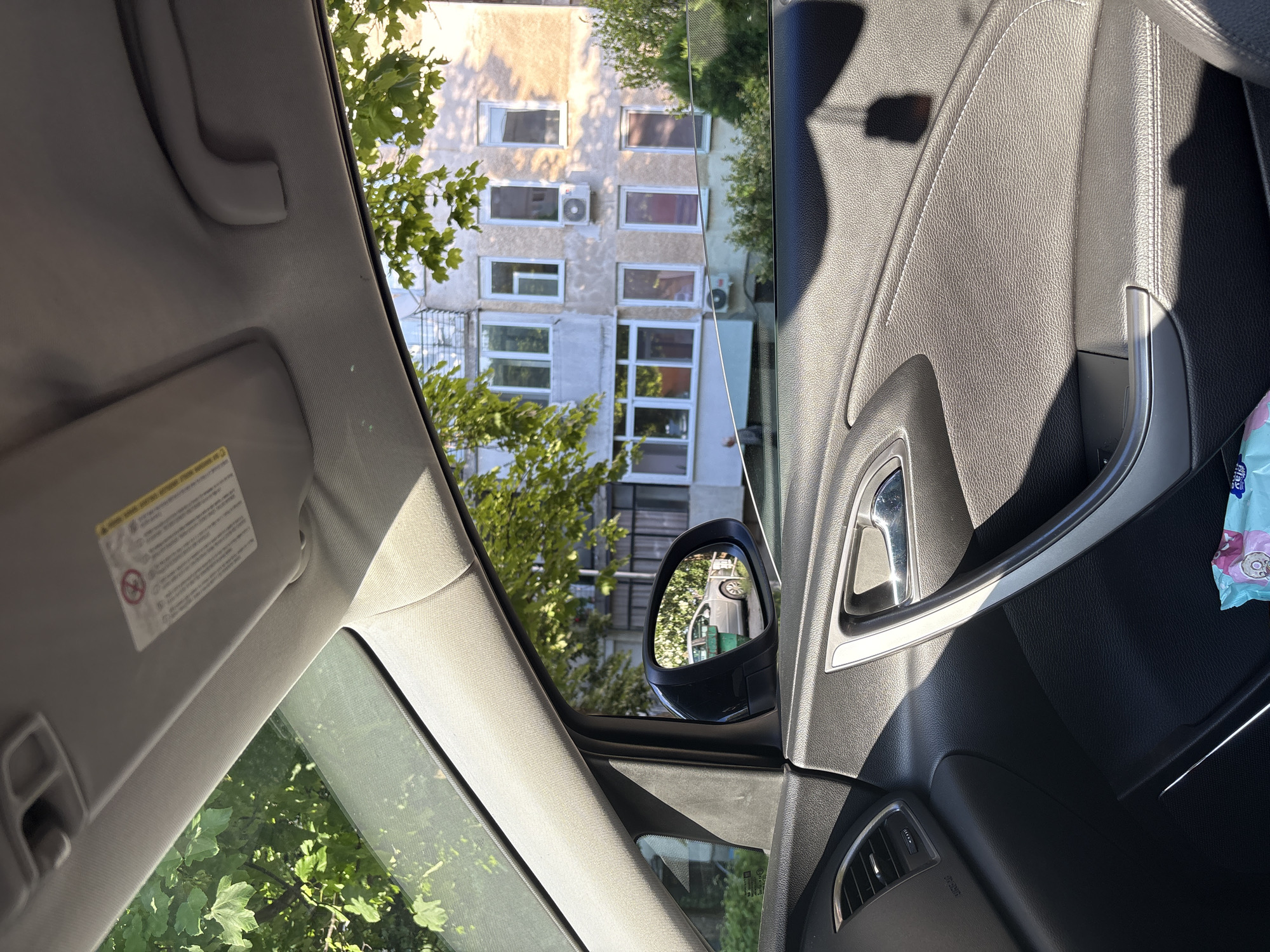 Driver documents routine street scenes in Lovech, Bulgaria