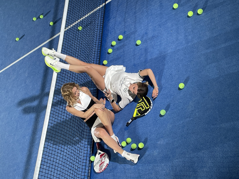 Padel players gather at Yekaterinburg indoor facility