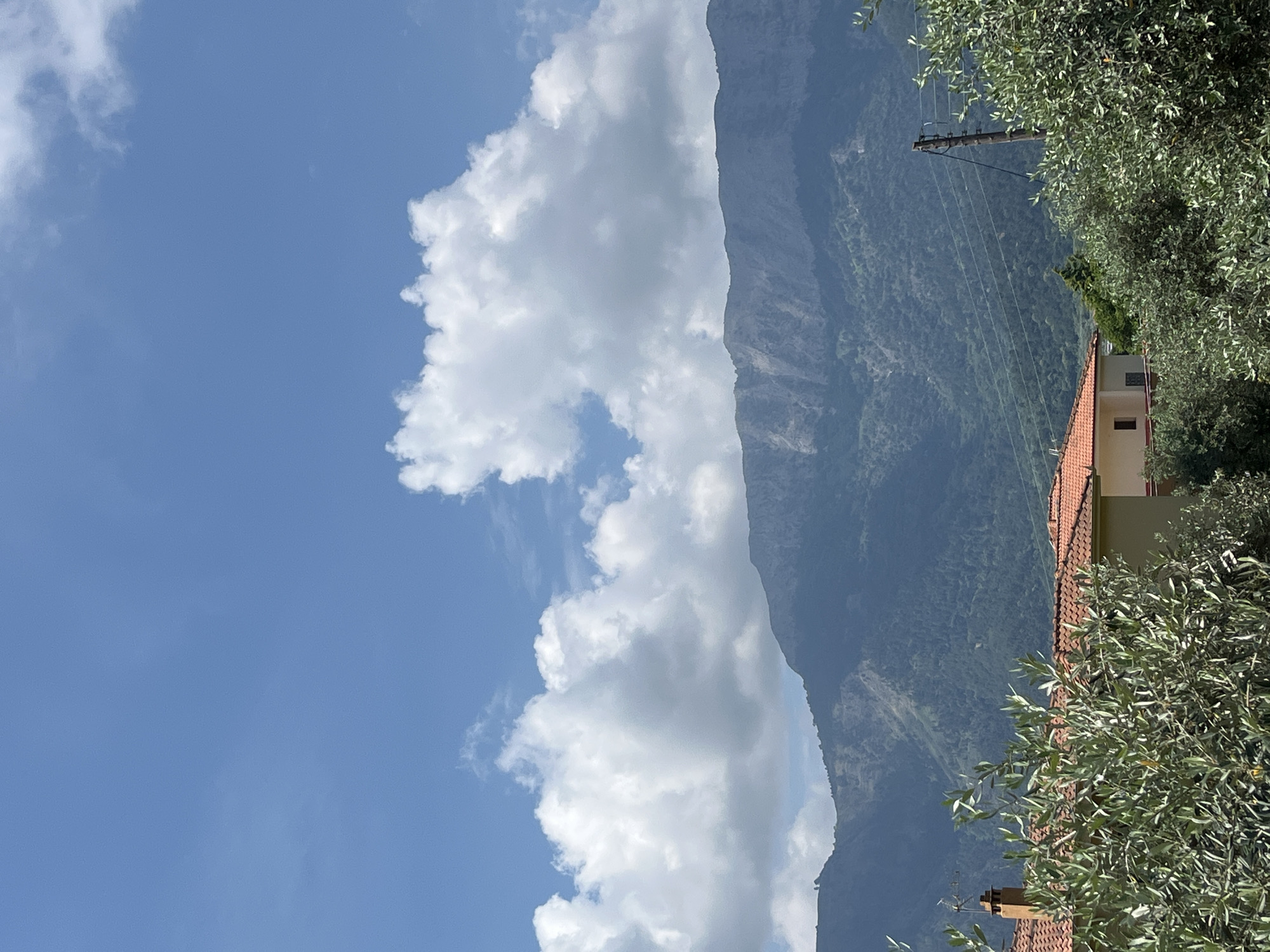 Morning views captured across Golden Beach Greece residential area