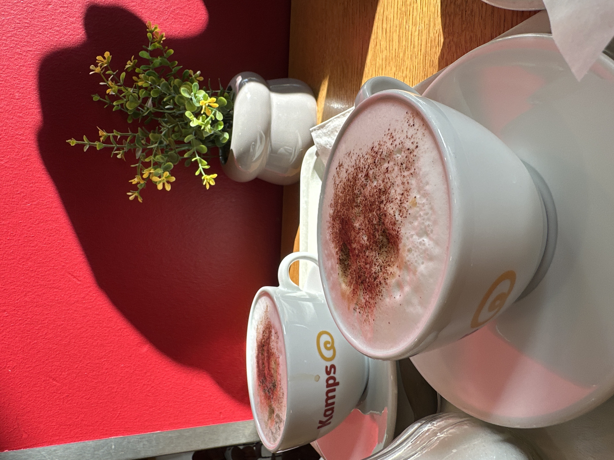 Morning coffee and a bite at Kamps café in Krefeld