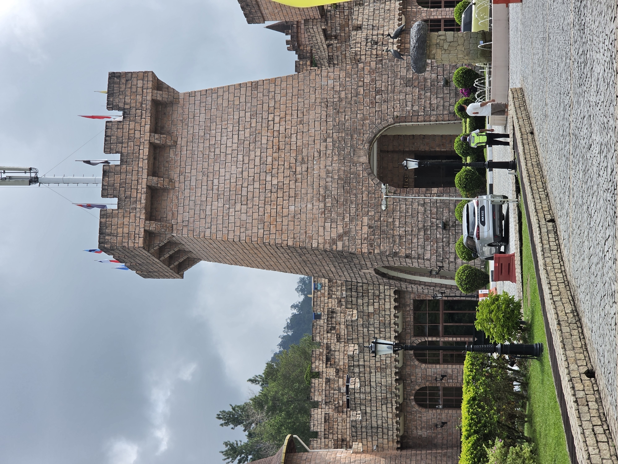 Tourists document French-themed Colmar Tropicale village in Malaysia
