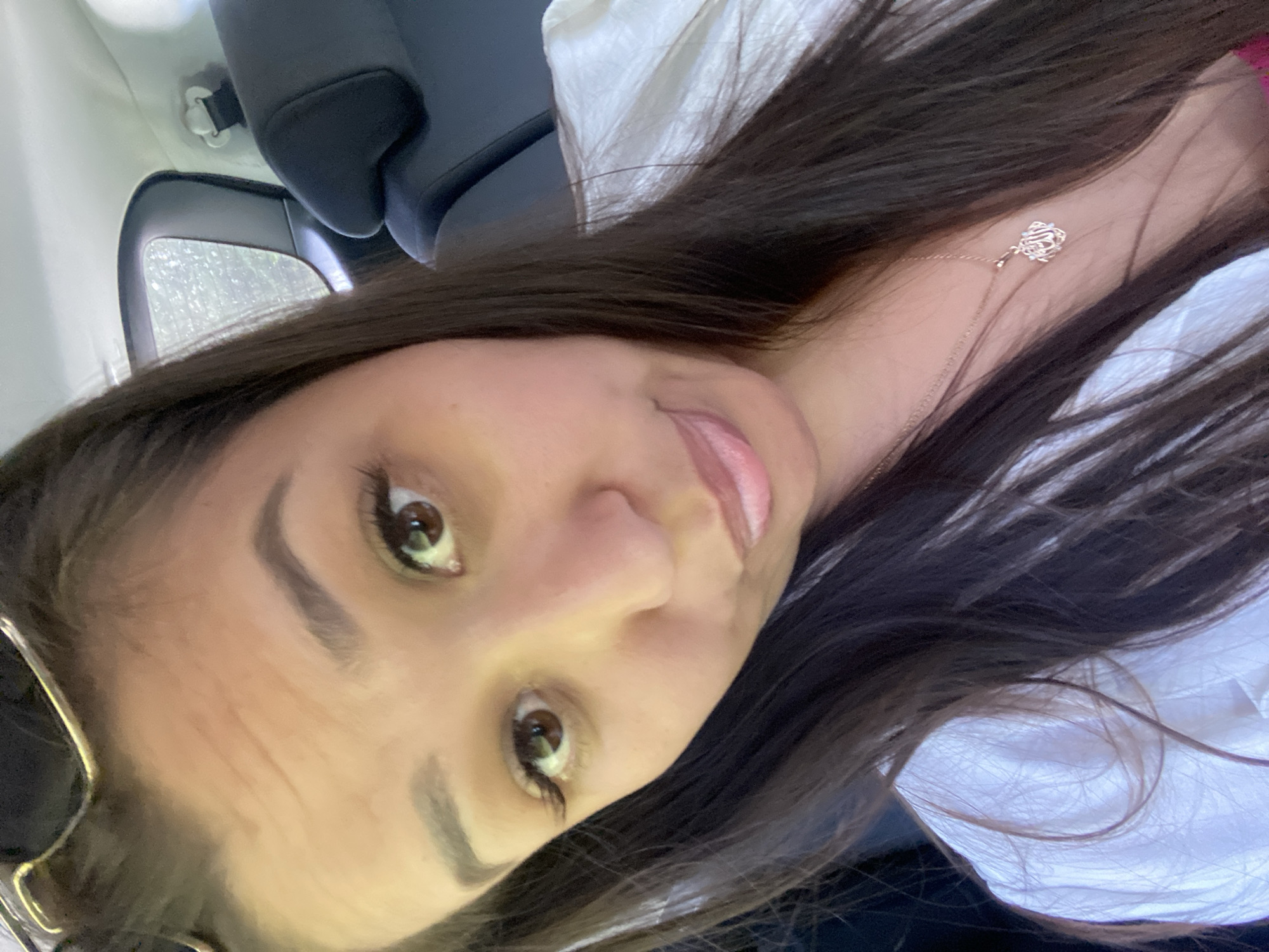 Quick car selfies in Zilair, Russia